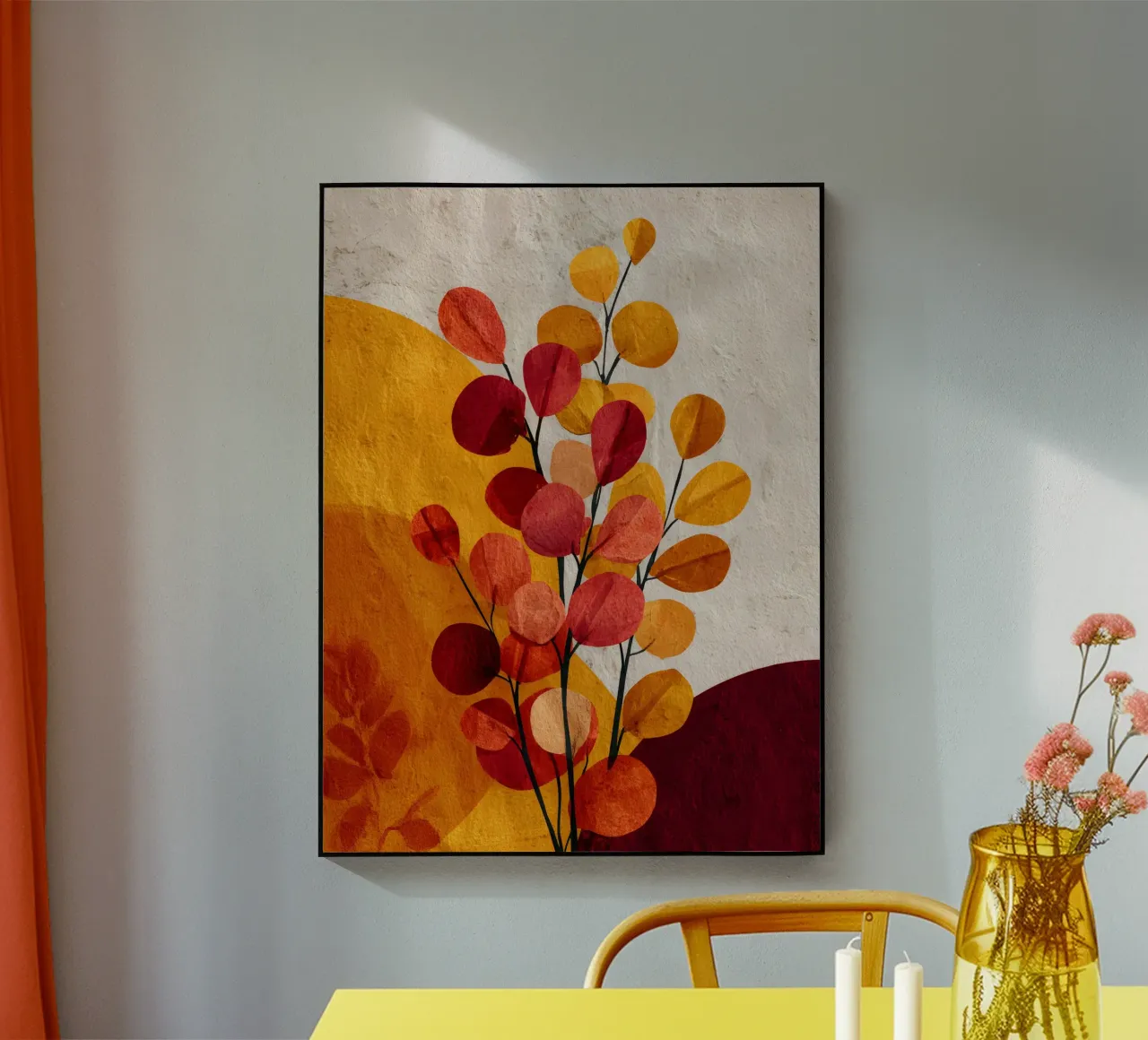 Abstract Botanical Shapes plexiglass da Gypsy Galleria