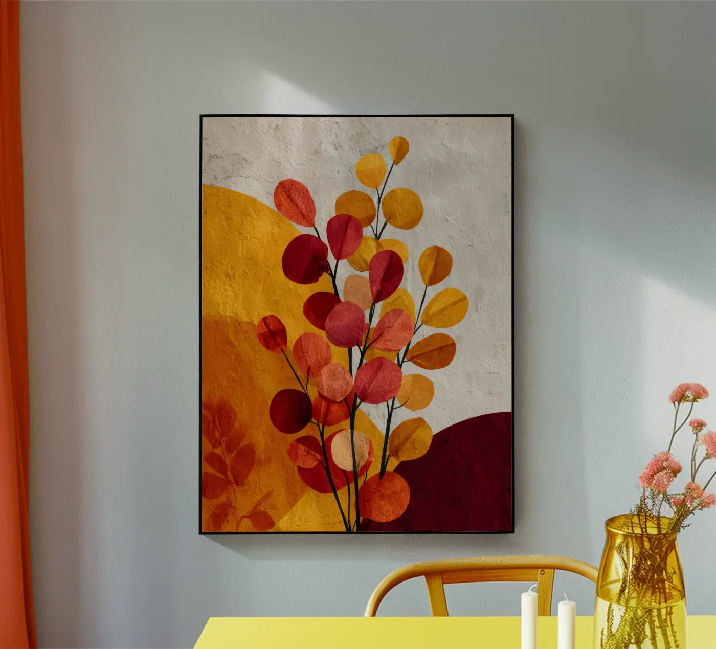 Abstract Botanical Shapes plexiglass da Gypsy Galleria