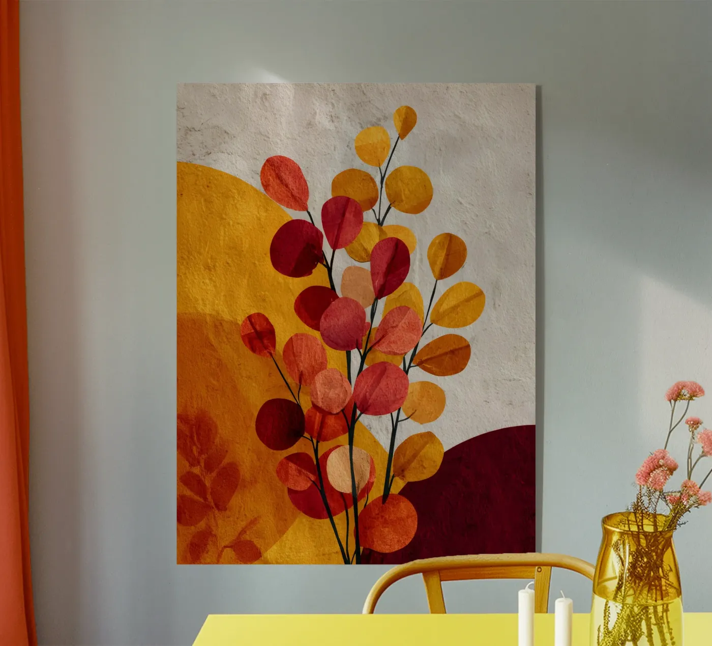 Abstract Botanical Shapes plexiglass da Gypsy Galleria