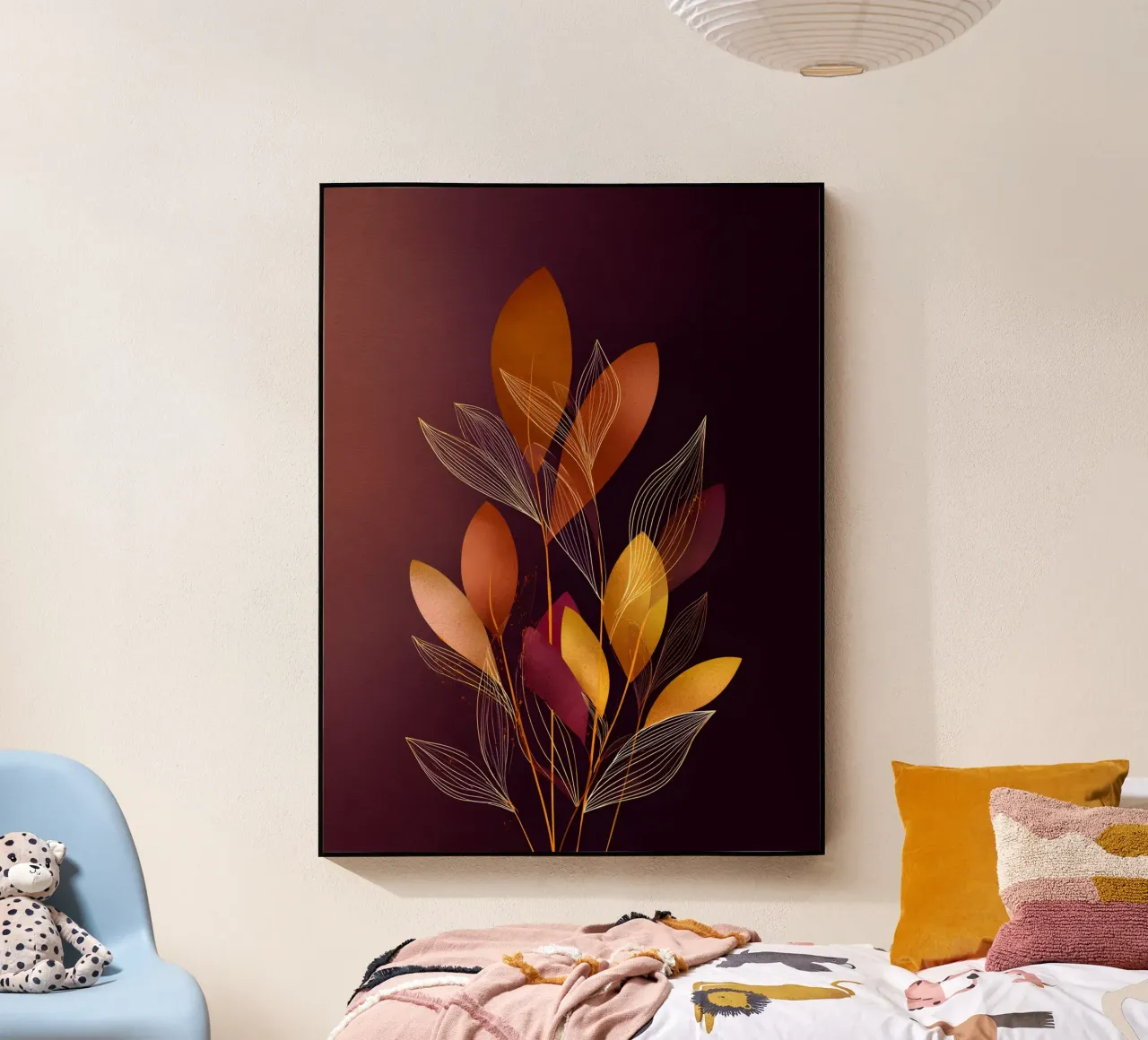 Abstract Botanical Shapes plexiglass da Gypsy Galleria