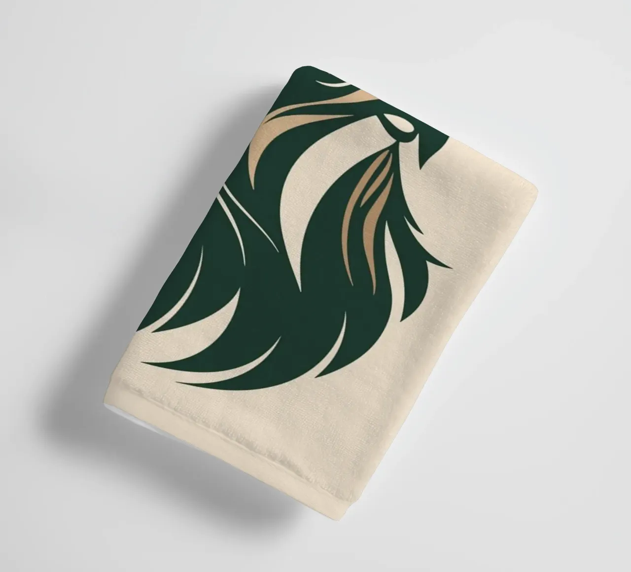 Mystical bearded man in retro style towel by pixelbull - medieval art and more