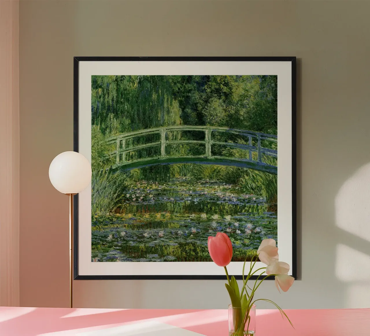Ponte Vecchio Monet poster da Art In The Sky