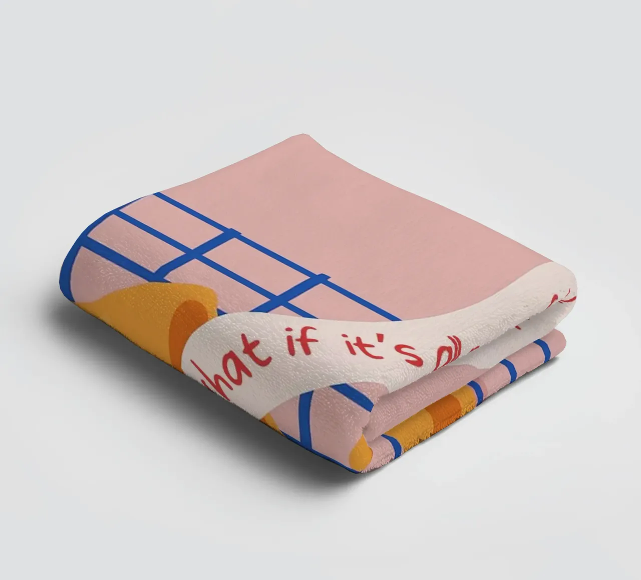 "What if it's all part of His plan" Fortune Cookie towel by vintagepod