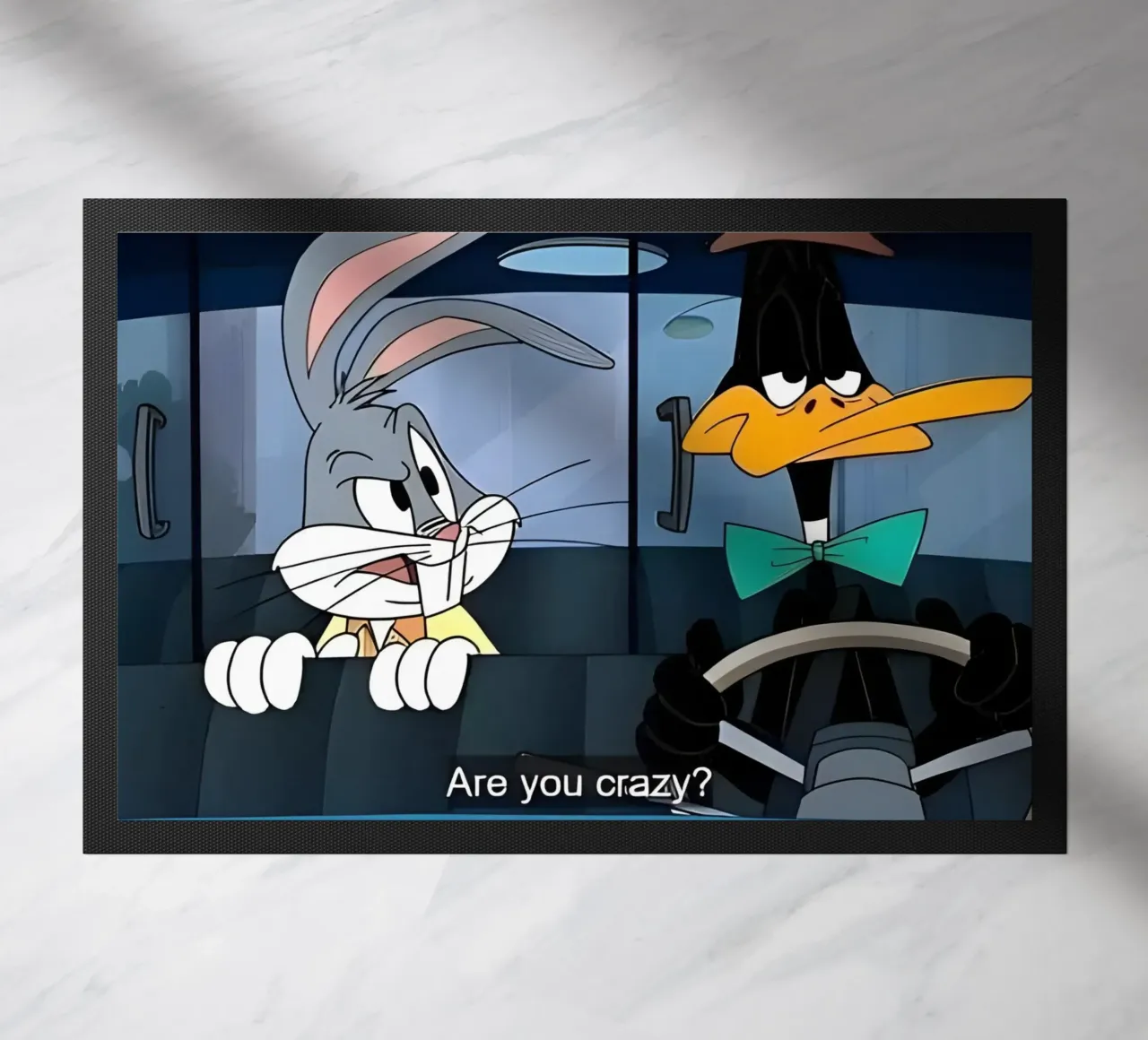 Bugs Bunny and Daffy Duck (are you crazy?) zerbino da Low poly art