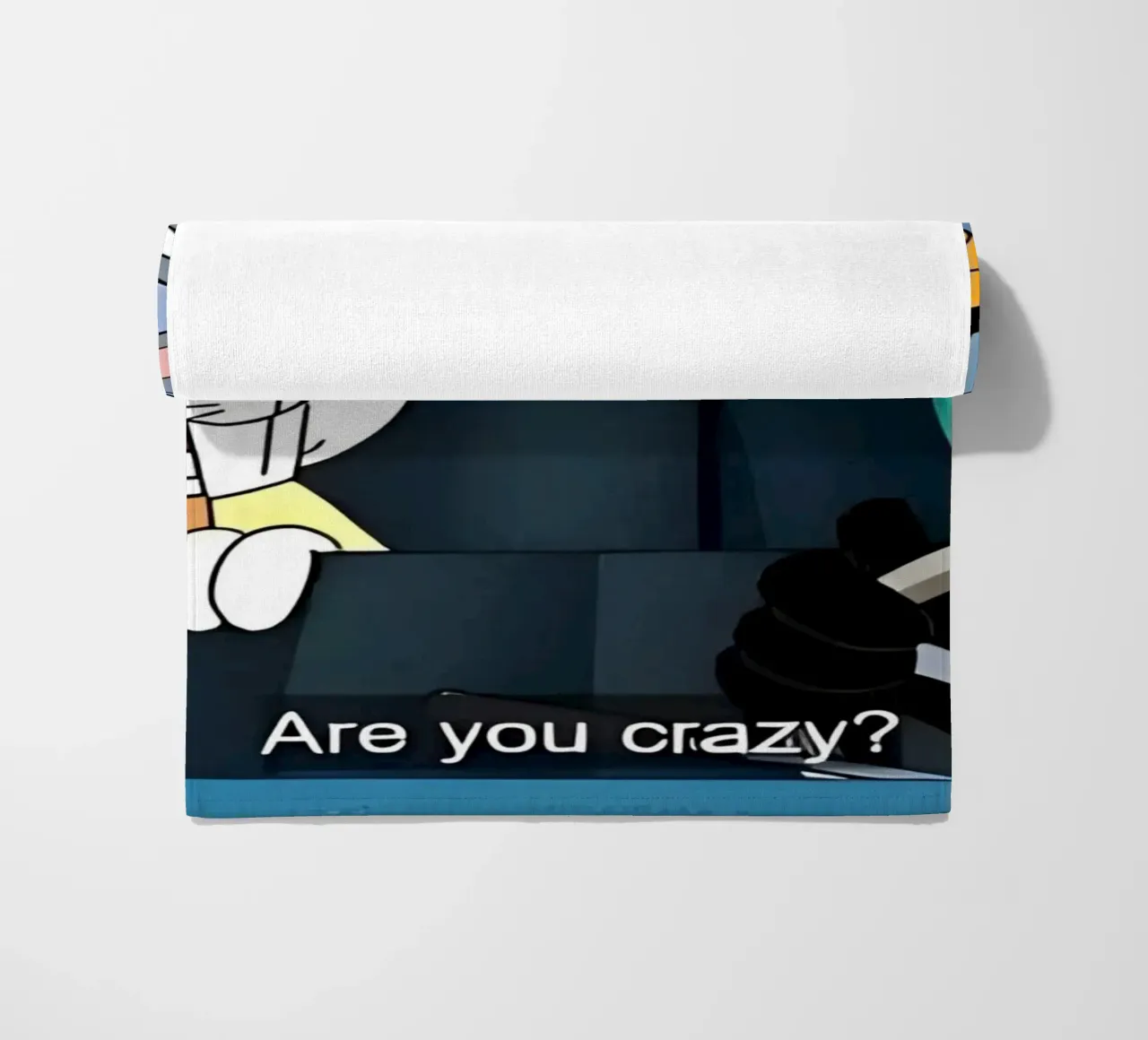 Bugs Bunny and Daffy Duck (are you crazy?) telo mare da Low poly art