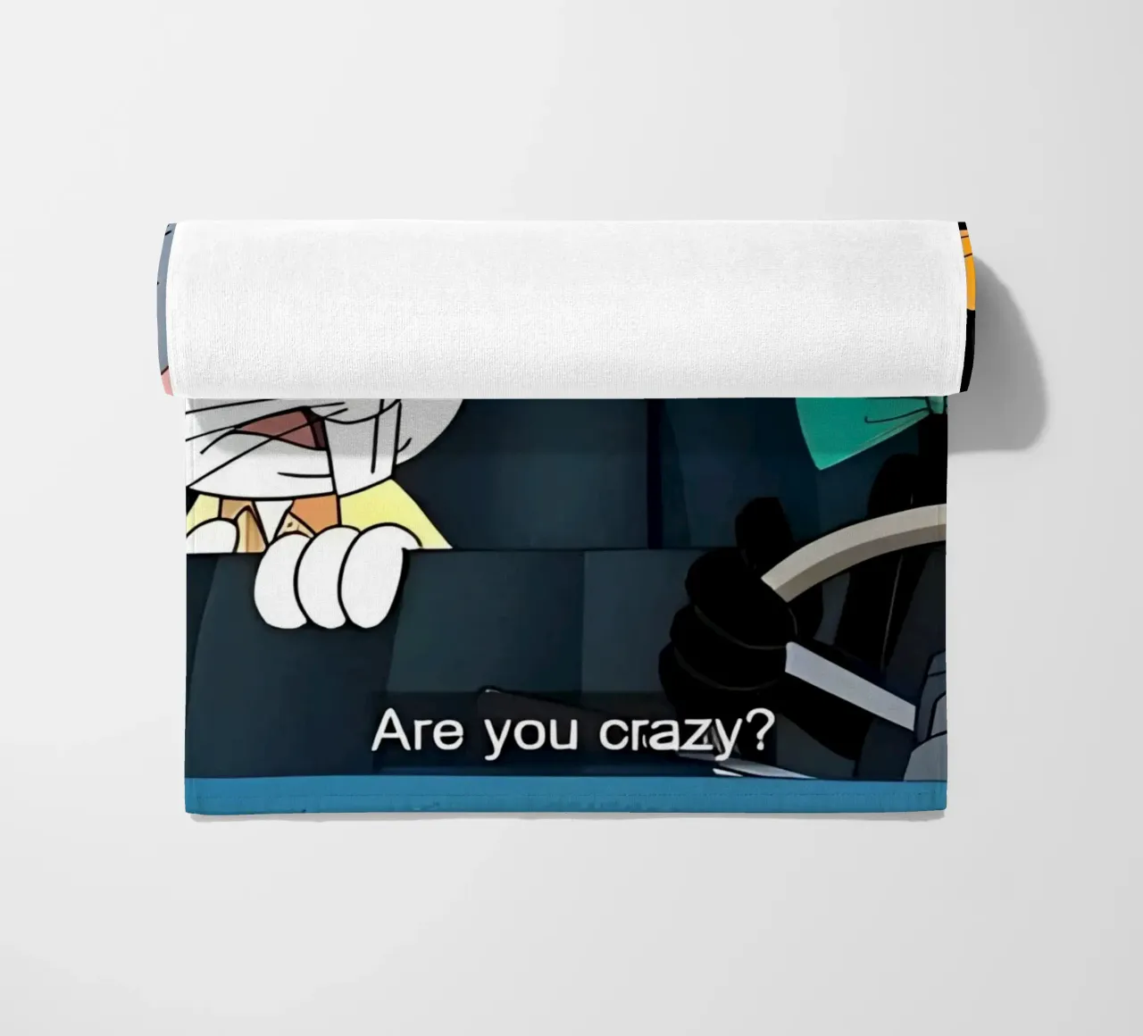 Bugs Bunny and Daffy Duck (are you crazy?) telo mare da Low poly art