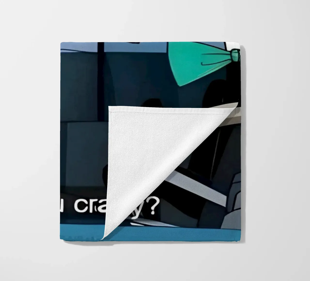 Bugs Bunny and Daffy Duck (are you crazy?) telo mare da Low poly art