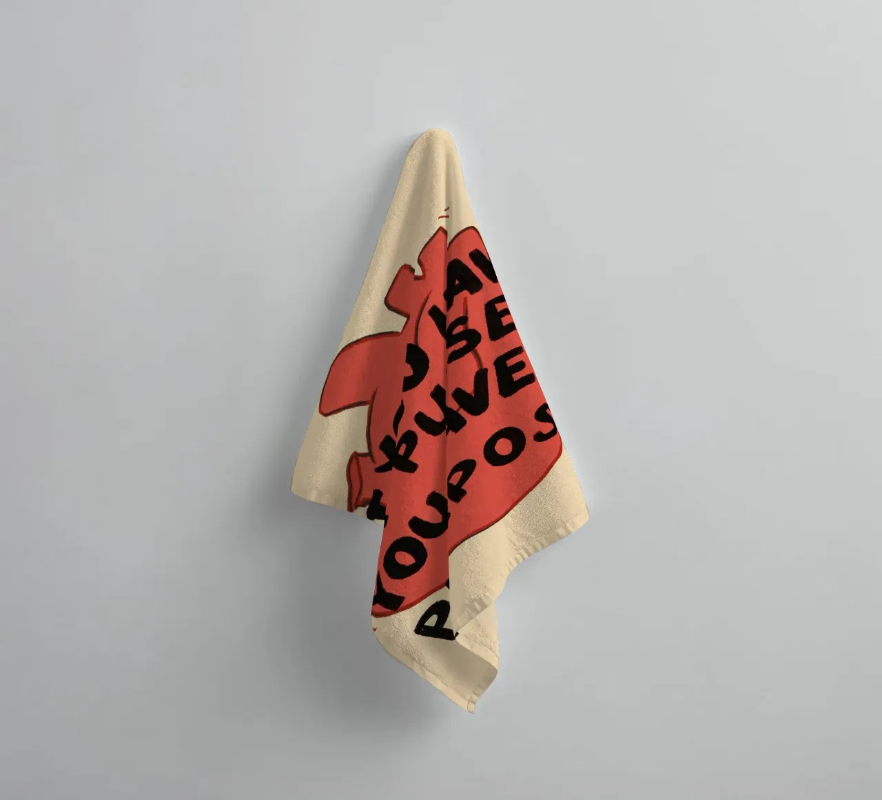 If You Have a Pulse, You Have a Purpose towel by vintagepod