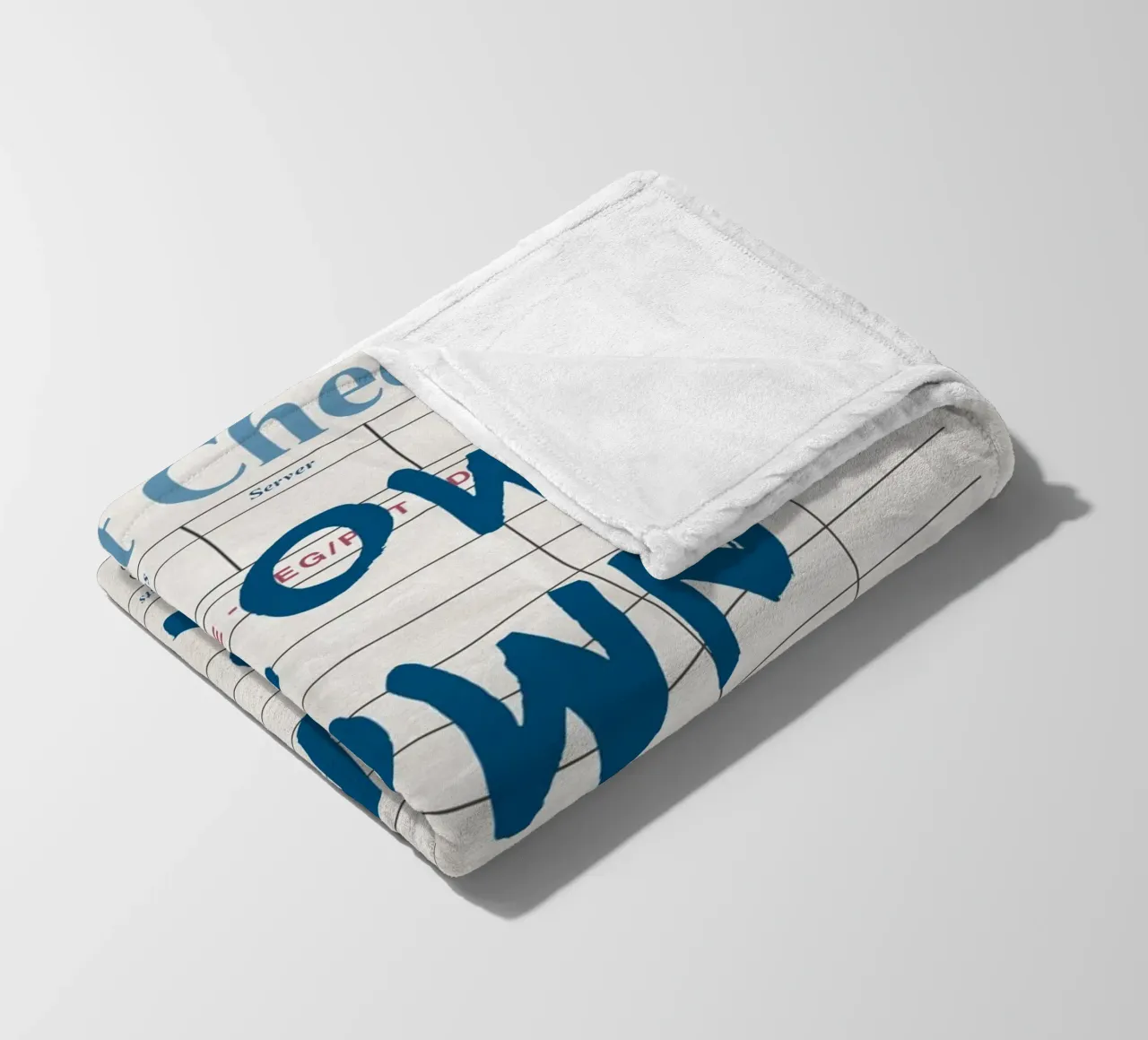 Rallenta e prega, Christian Guest Check Art coperta in pile da vintagepod