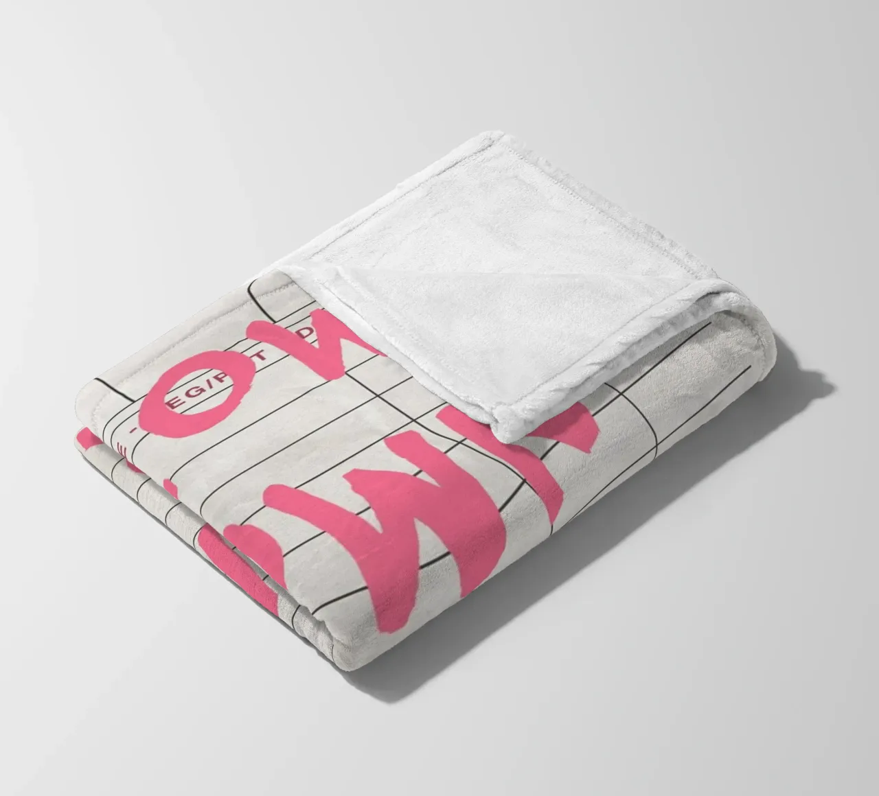 Rallenta e prega, Christian Guest Check Art coperta in pile da vintagepod