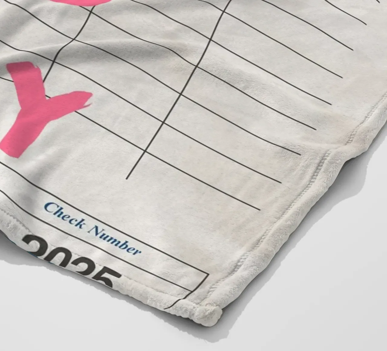 Rallenta e prega, Christian Guest Check Art coperta in pile da vintagepod