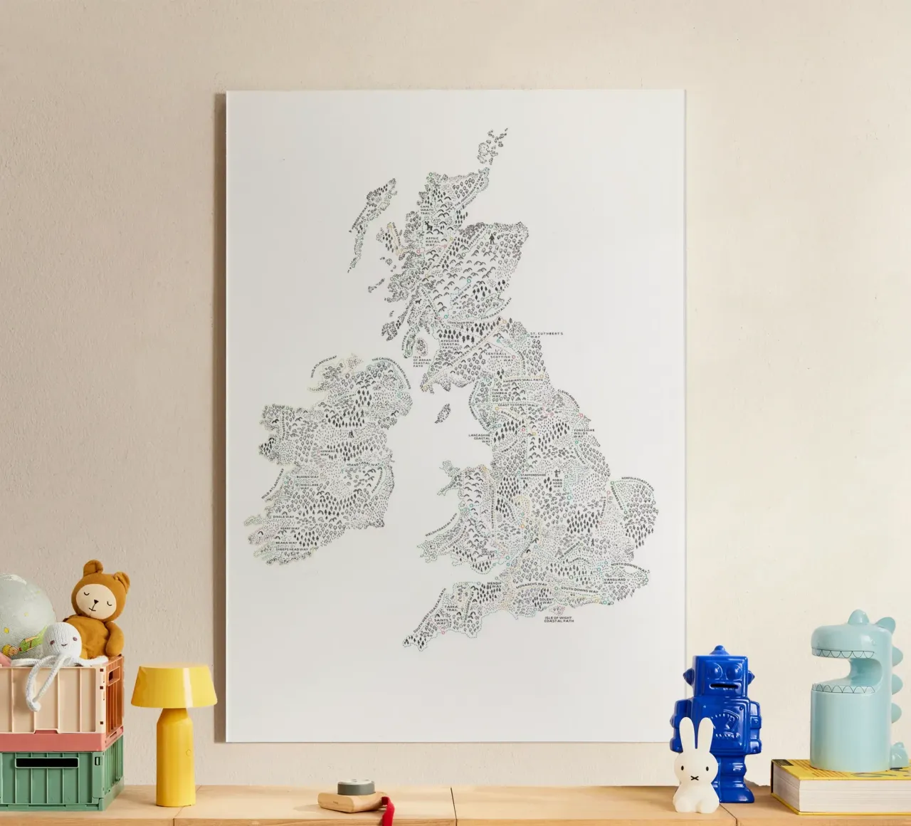 Wandern in Großbritannien und Irland 2 Acryl-Glas von Alex Foster