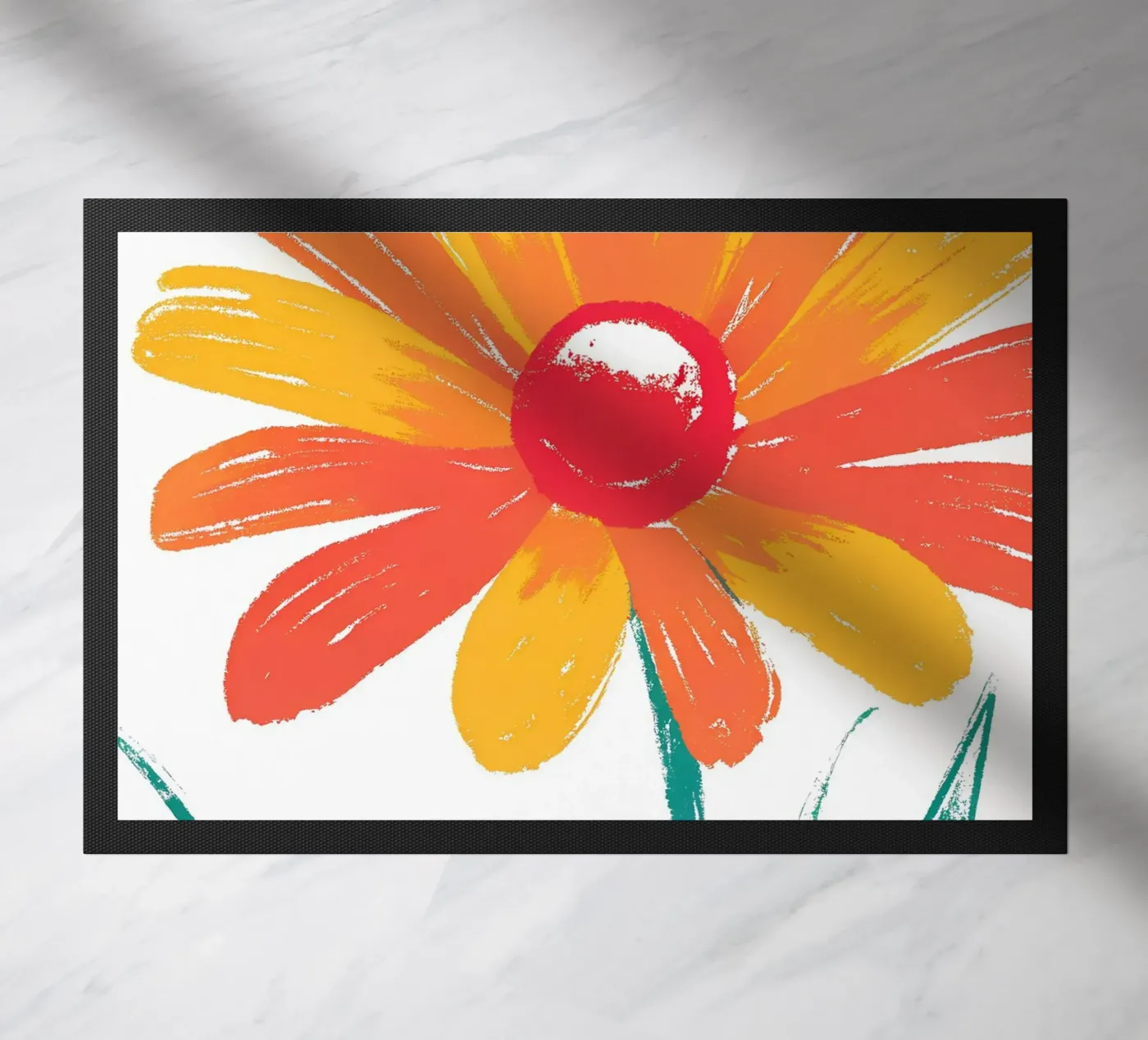 Sunflower deurmat van PREKETEWE