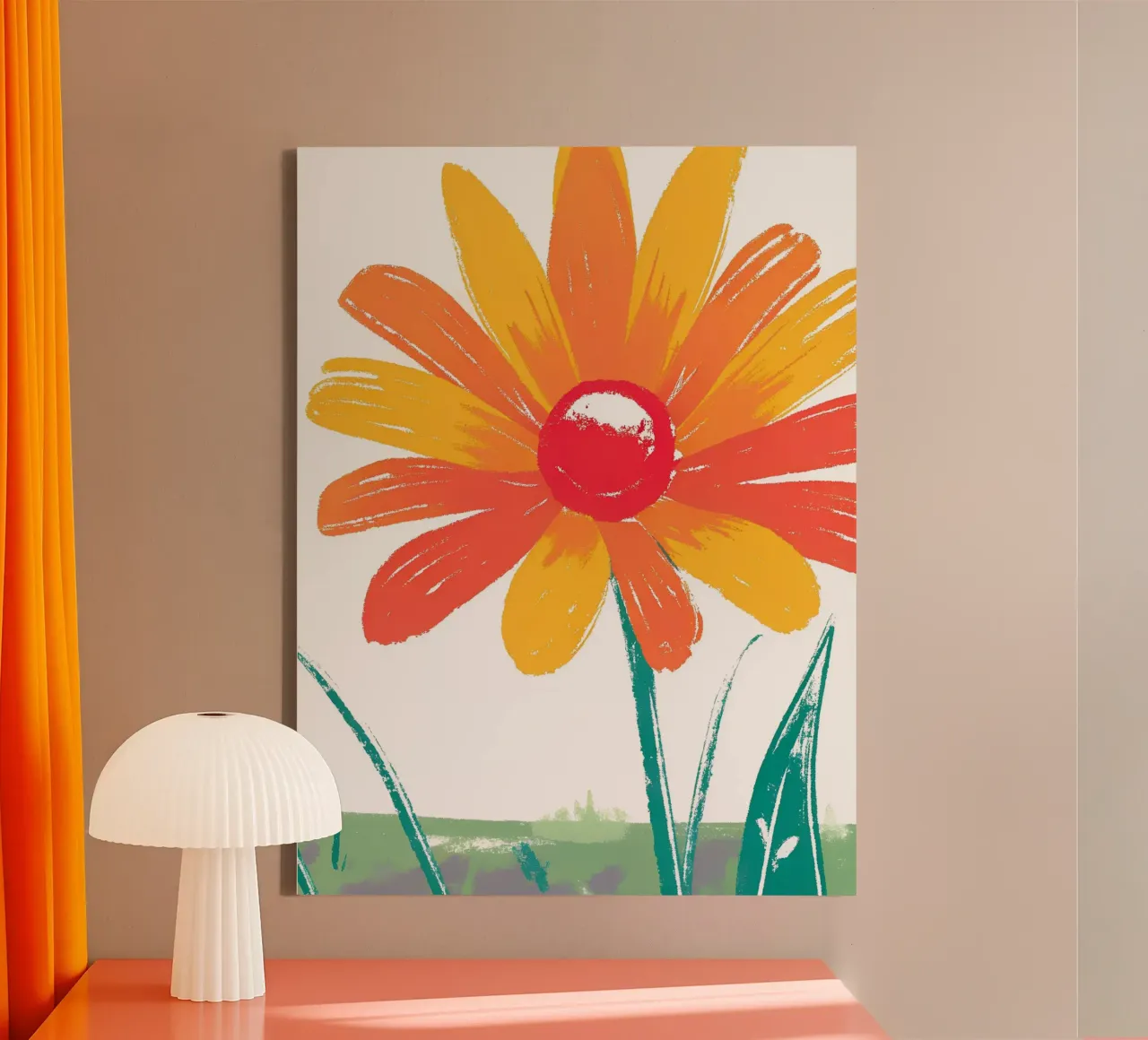 Girasole tela con Cornice a cassetta da PREKETEWE