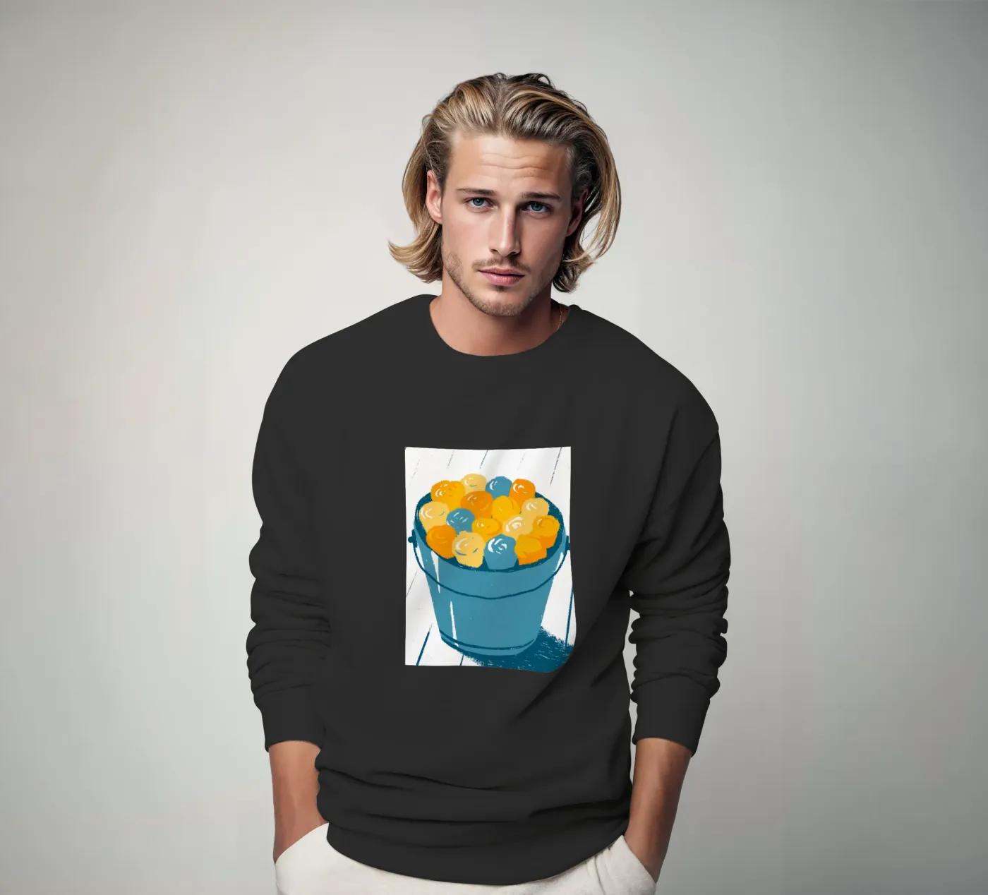 Blumen in einem Eimer Sweatshirt von PREKETEWE