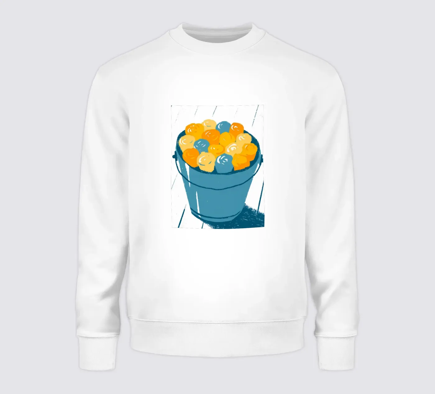 Blumen in einem Eimer Sweatshirt von PREKETEWE