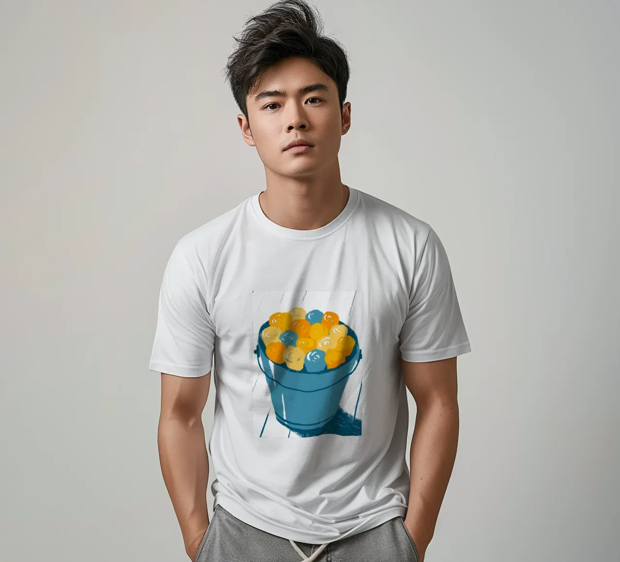 Fiori in un secchio t-shirt da PREKETEWE