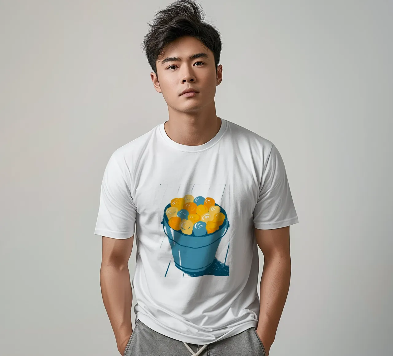 Fiori in un secchio t-shirt da PREKETEWE