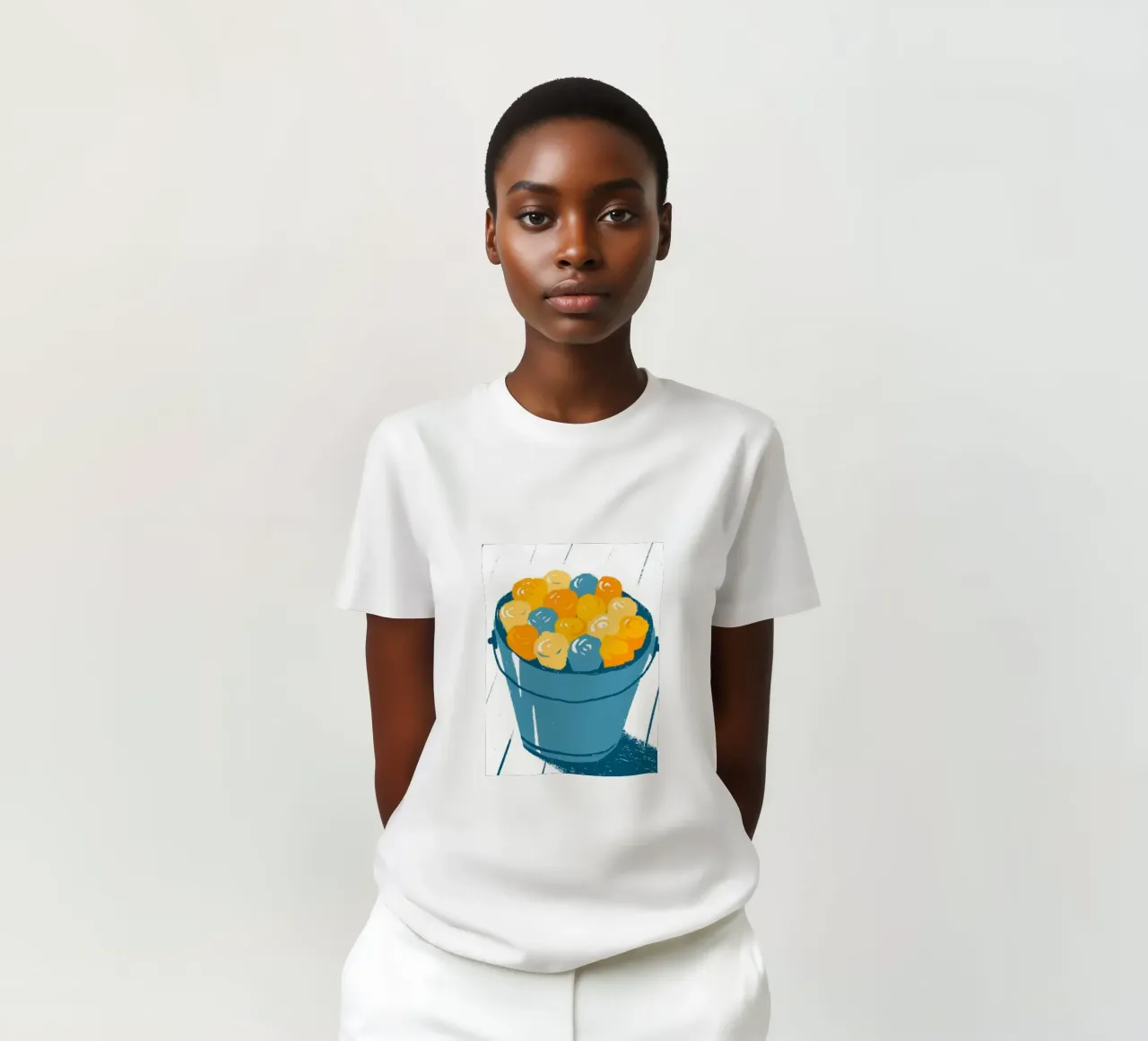 Fiori in un secchio t-shirt da PREKETEWE