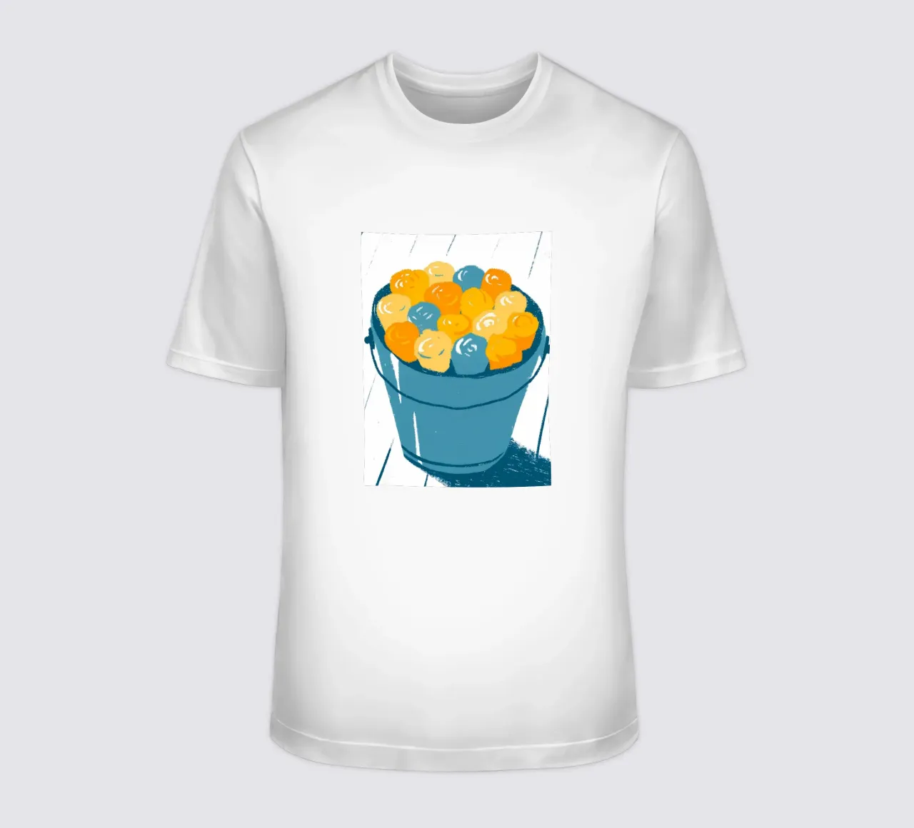 Fiori in un secchio t-shirt da PREKETEWE