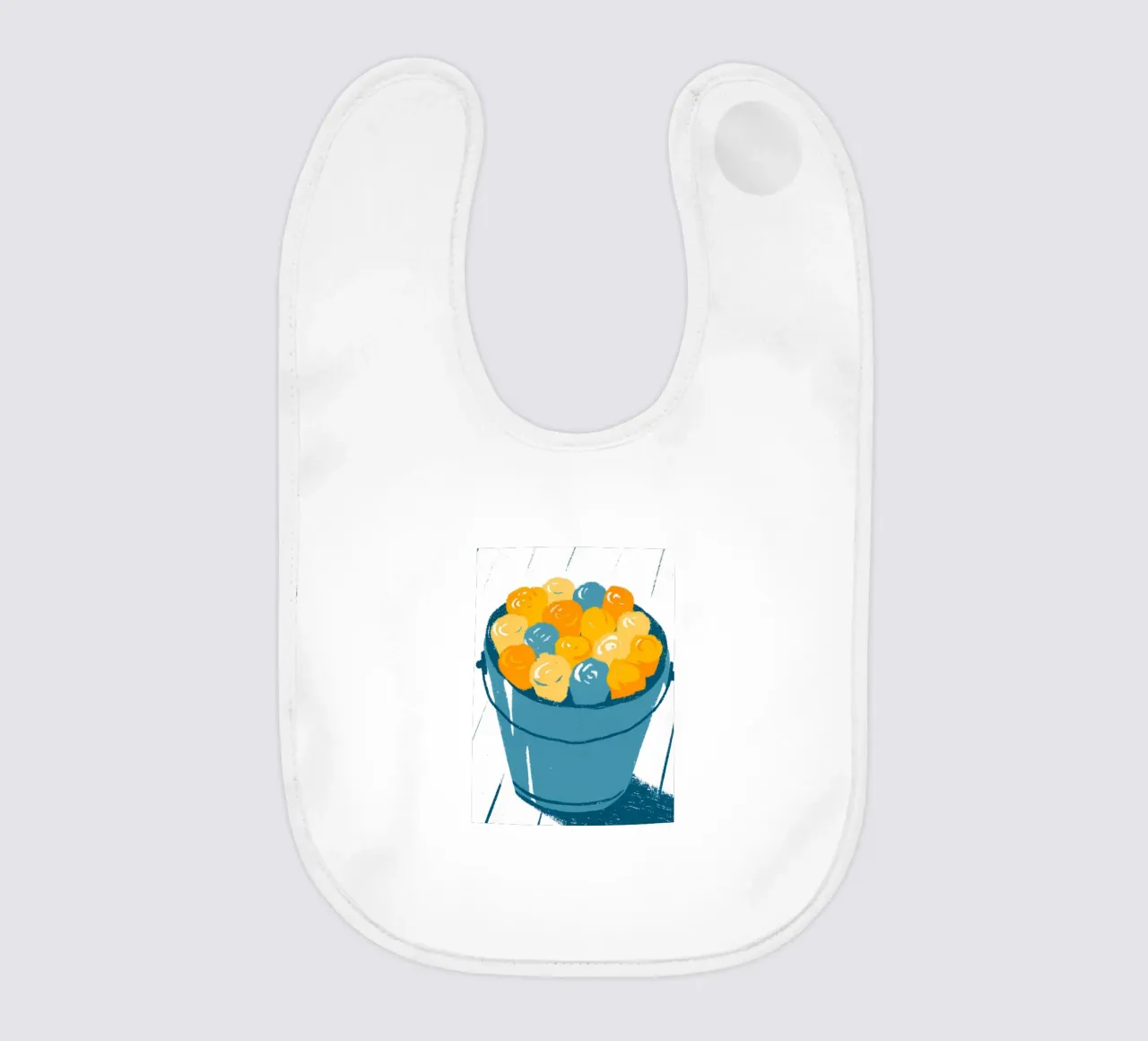 Fiori in un secchio bavaglino da PREKETEWE