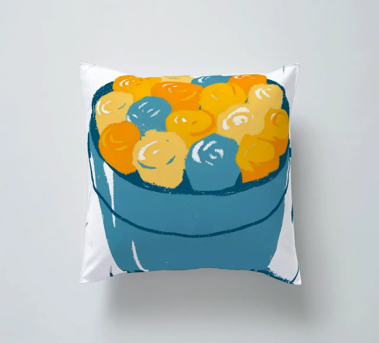 Fiori in un secchio cuscino da PREKETEWE