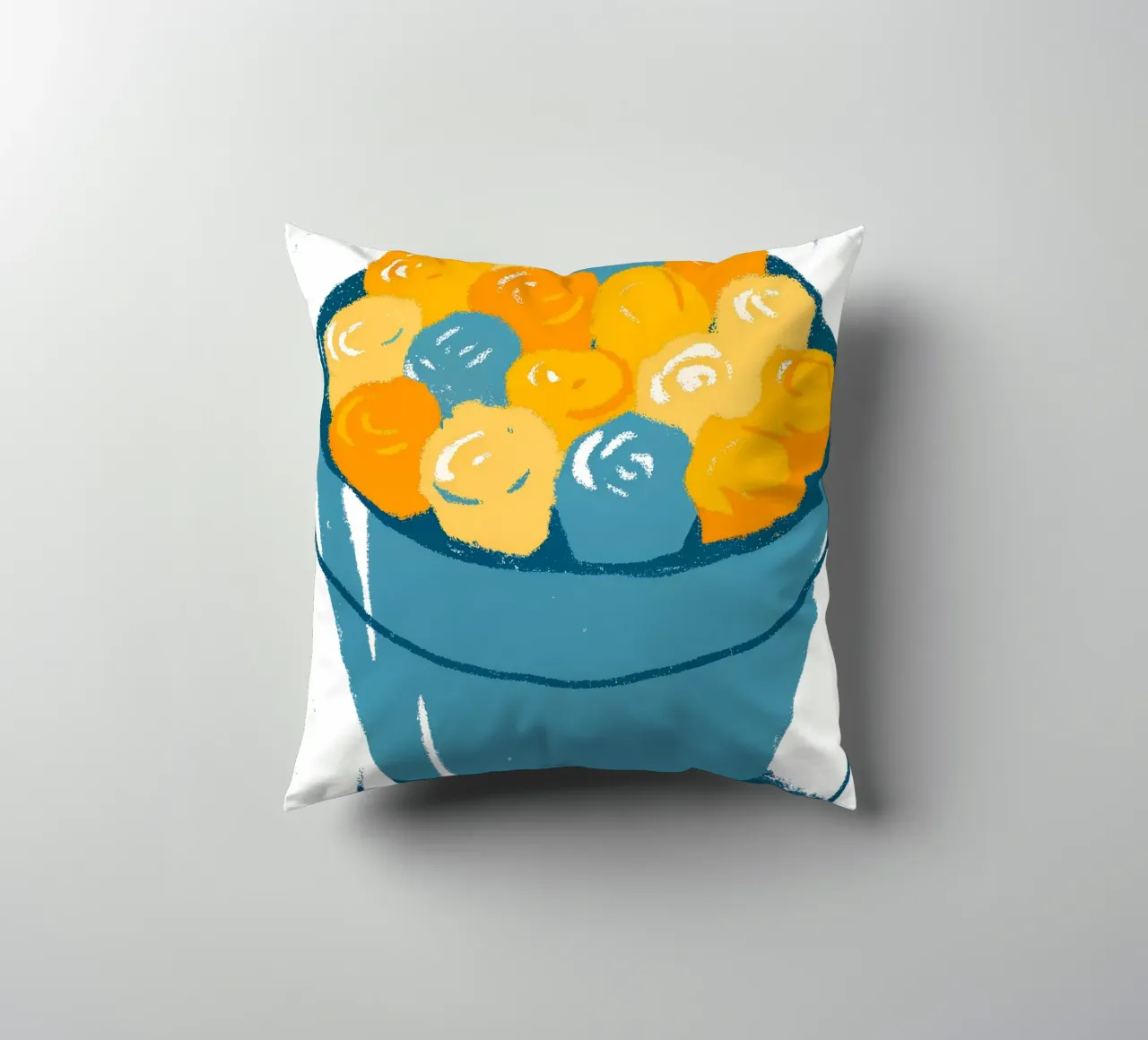 Fiori in un secchio cuscino da PREKETEWE