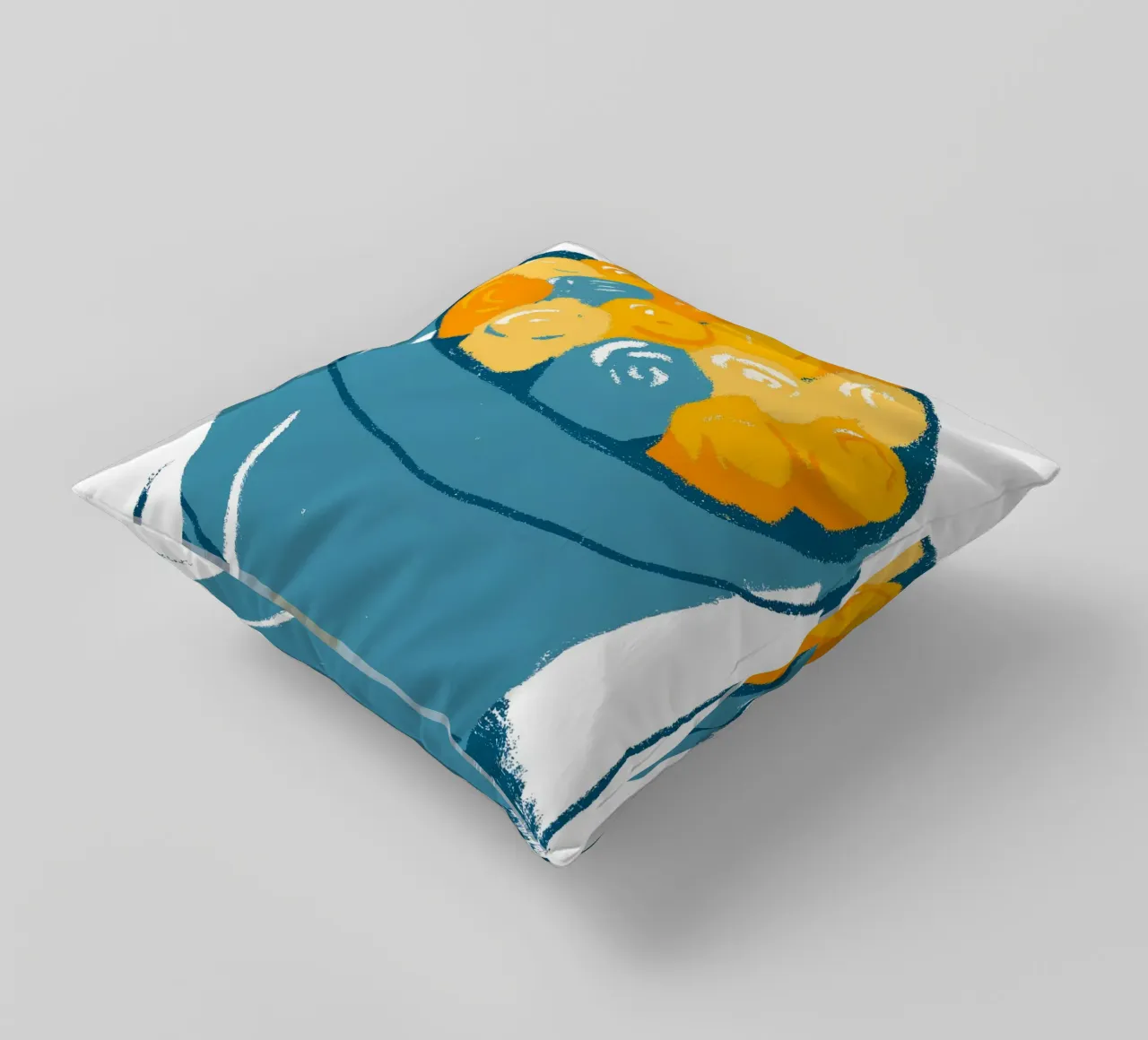 Fiori in un secchio cuscino da PREKETEWE