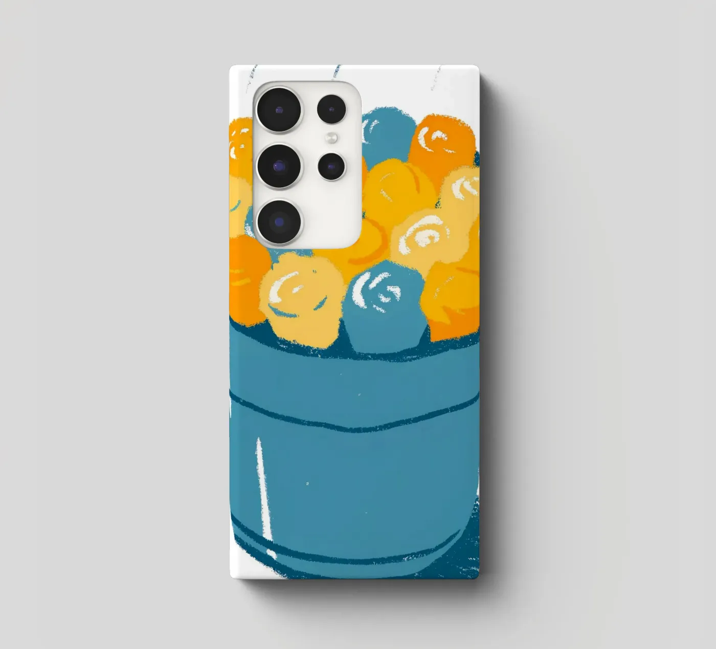 Blumen in einem Eimer Samsung Hülle von PREKETEWE