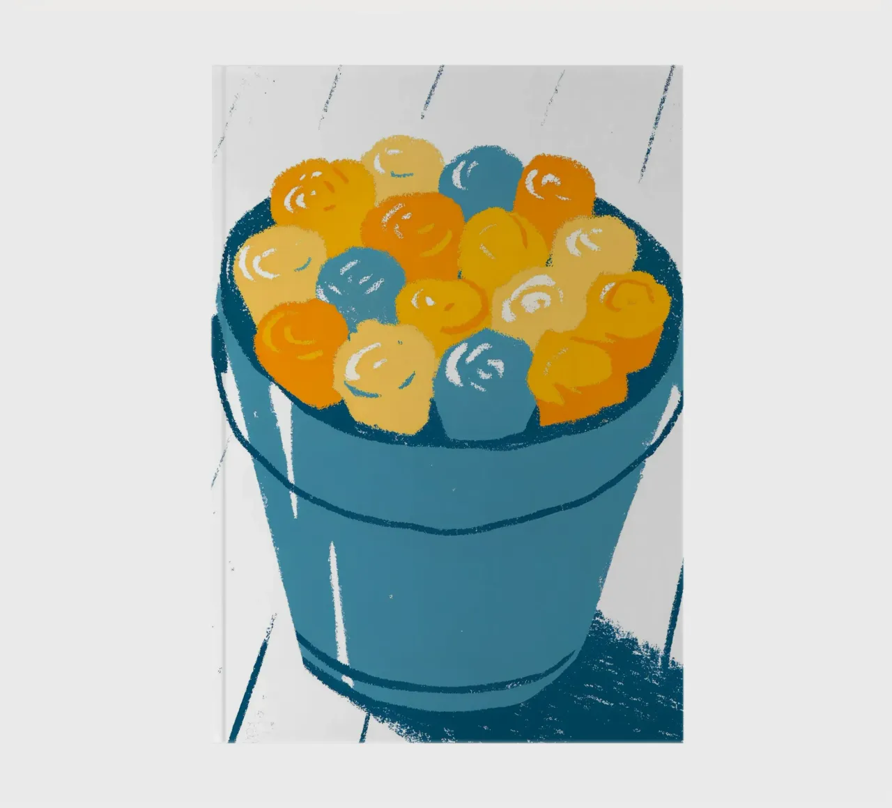 Fiori in un secchio diario da PREKETEWE