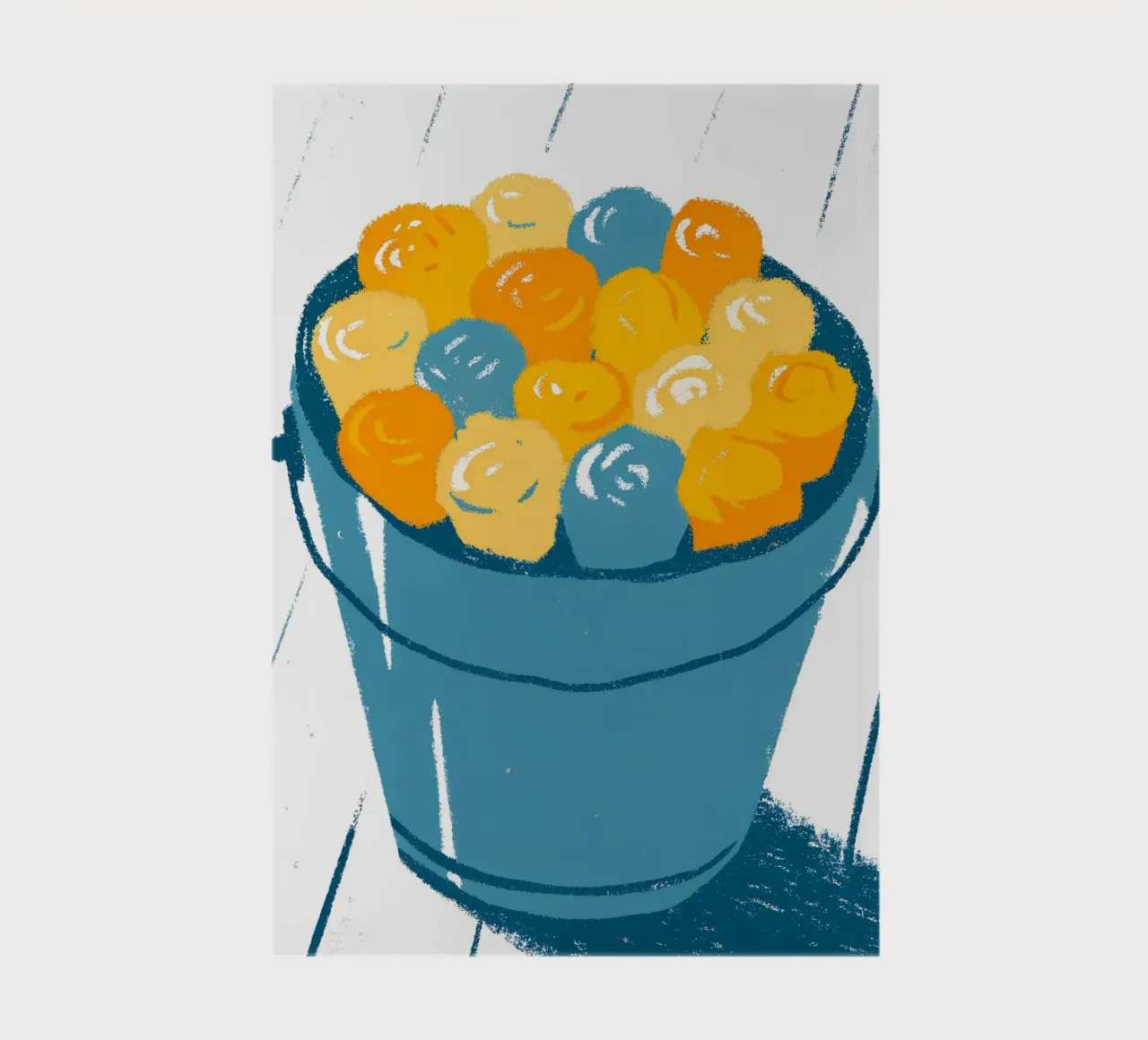 Fiori in un secchio diario da PREKETEWE