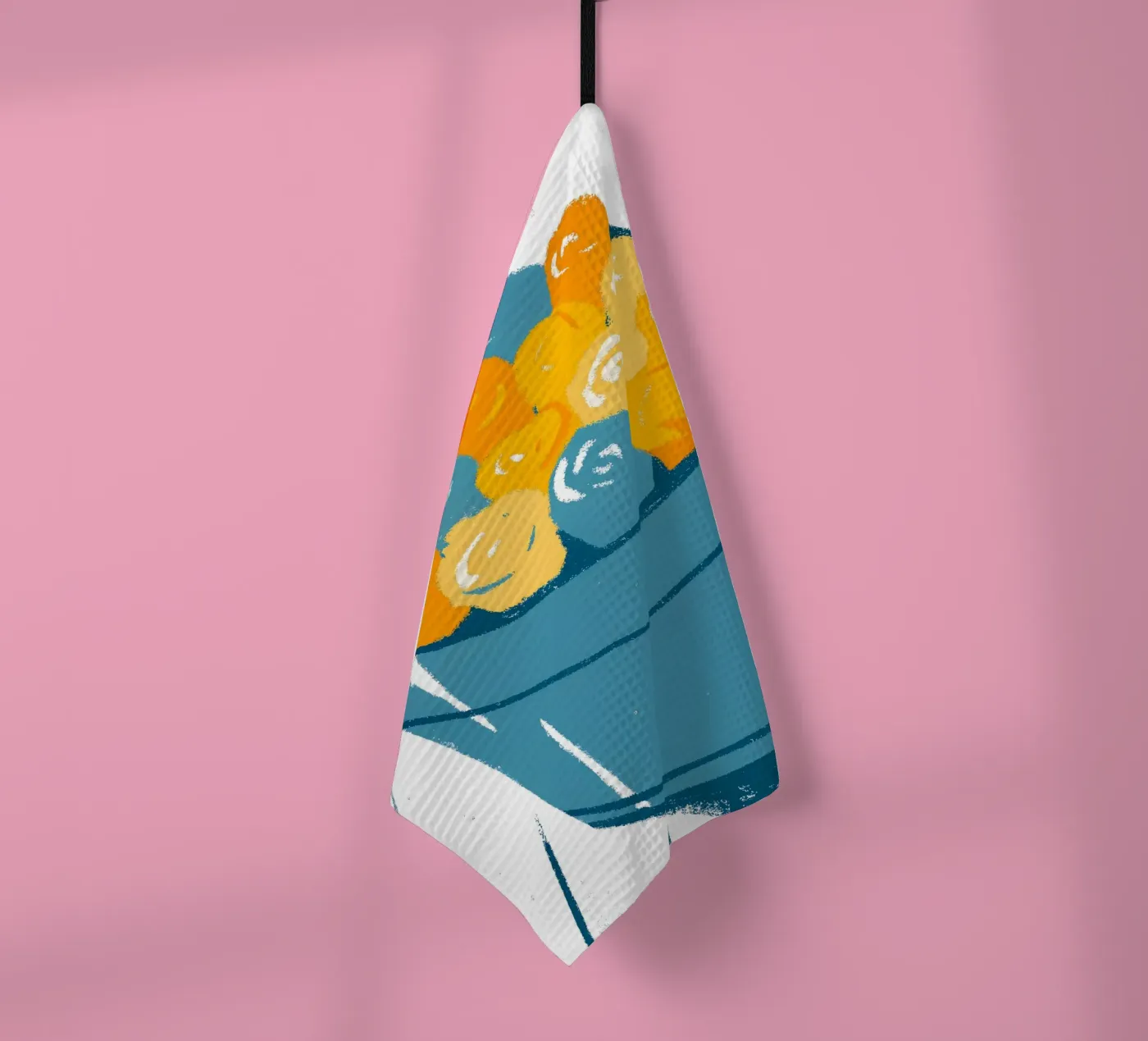 Flowers In A Bucket Geschirrtuch von PREKETEWE