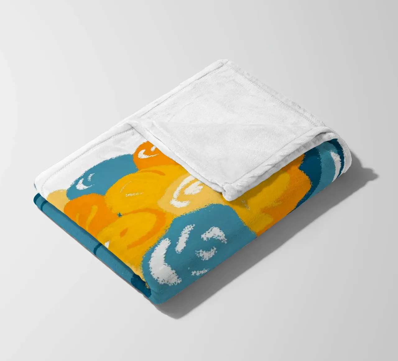 Blumen in einem Eimer Fleecedecke von PREKETEWE