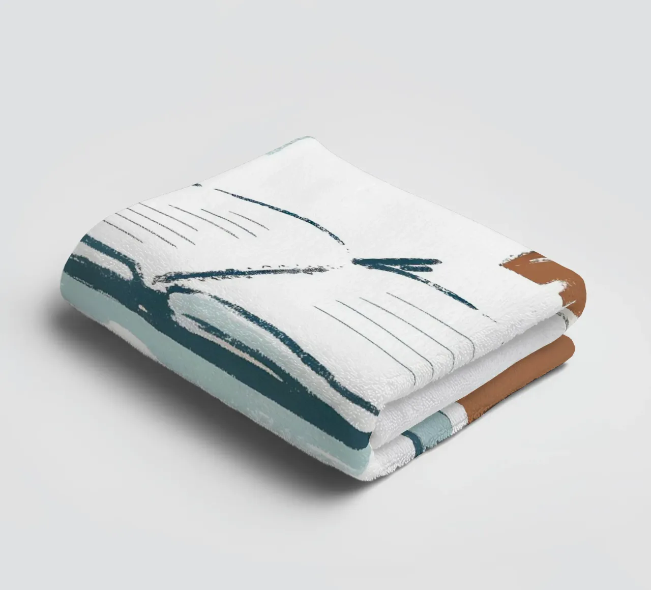Breakfast and Book on the Table towel by PREKETEWE