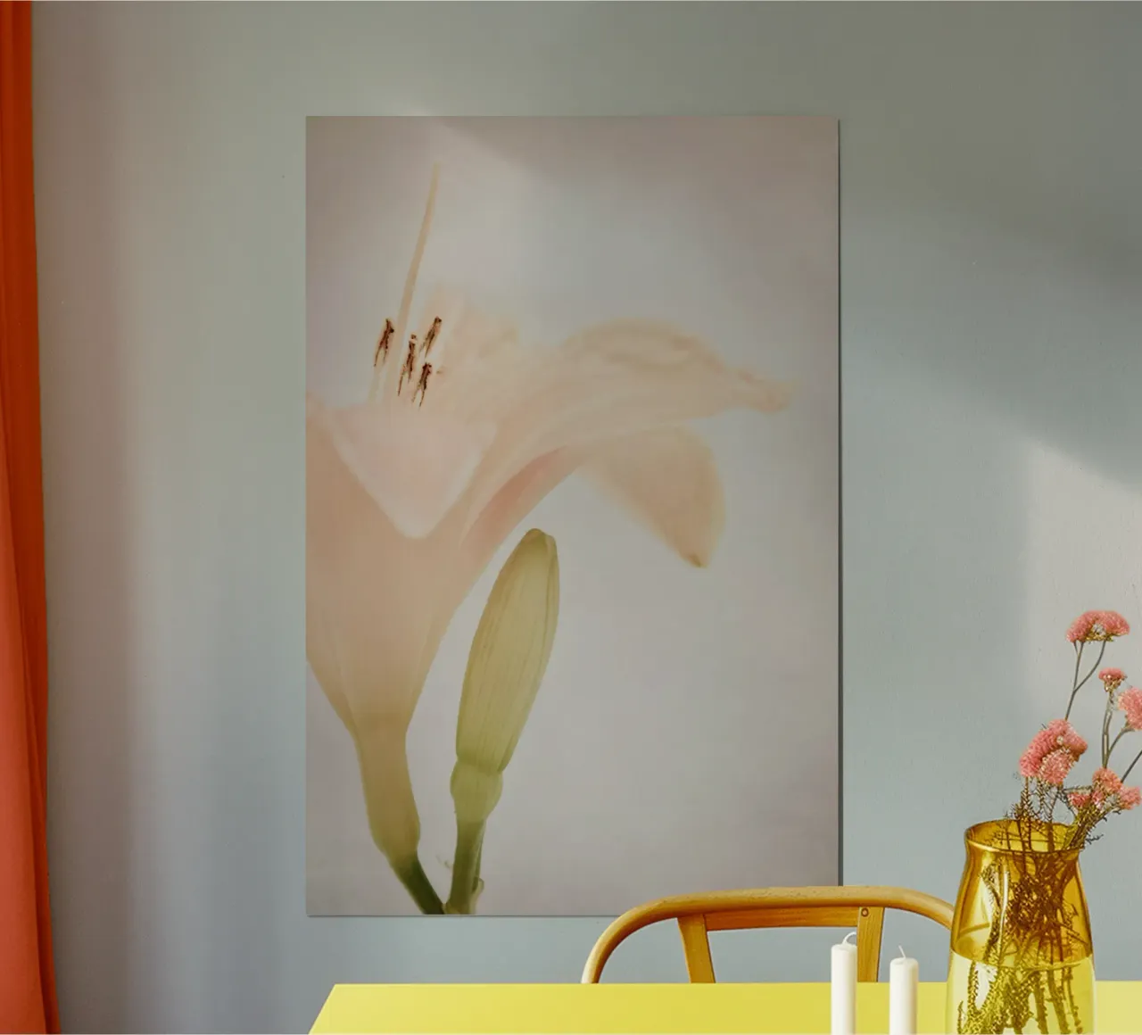 peachy poster da Visuelle Poesie am Wegesrand