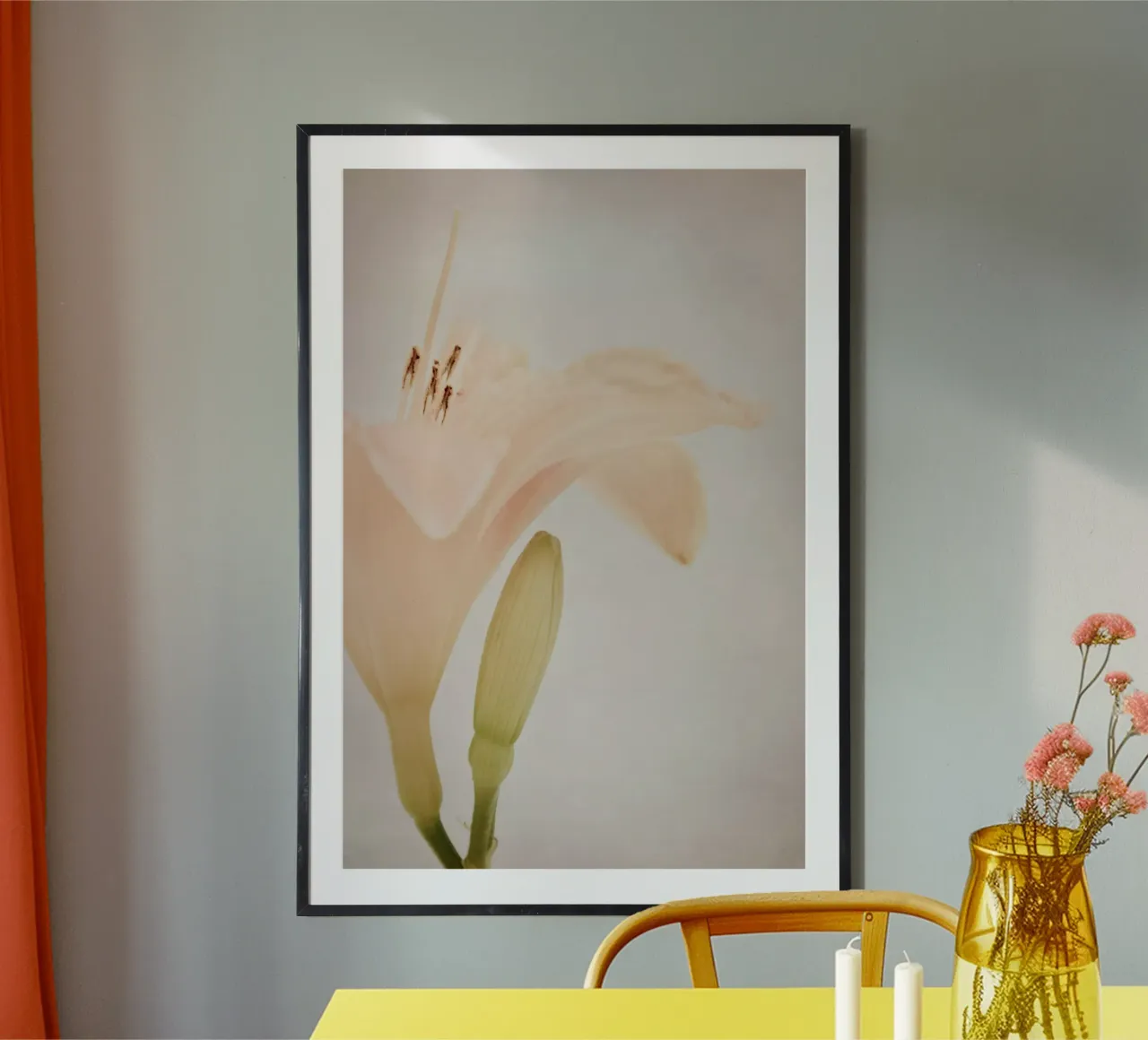 peachy poster da Visuelle Poesie am Wegesrand