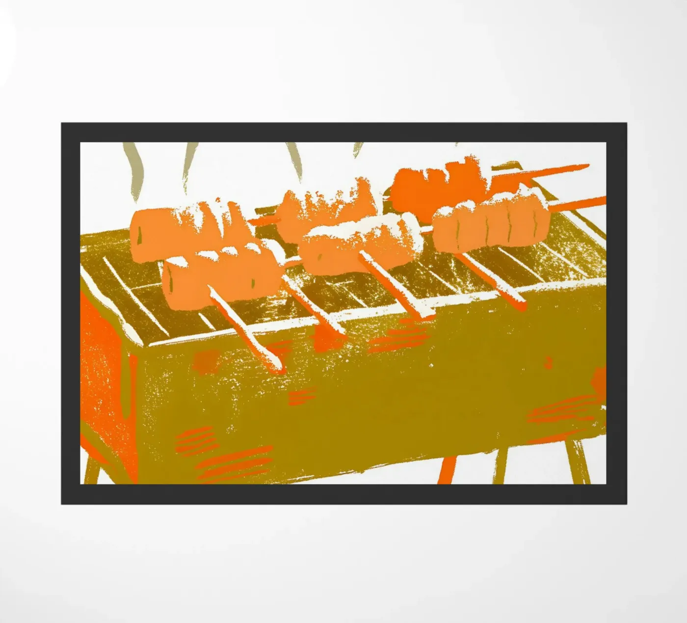 Barbecue deurmat van PREKETEWE