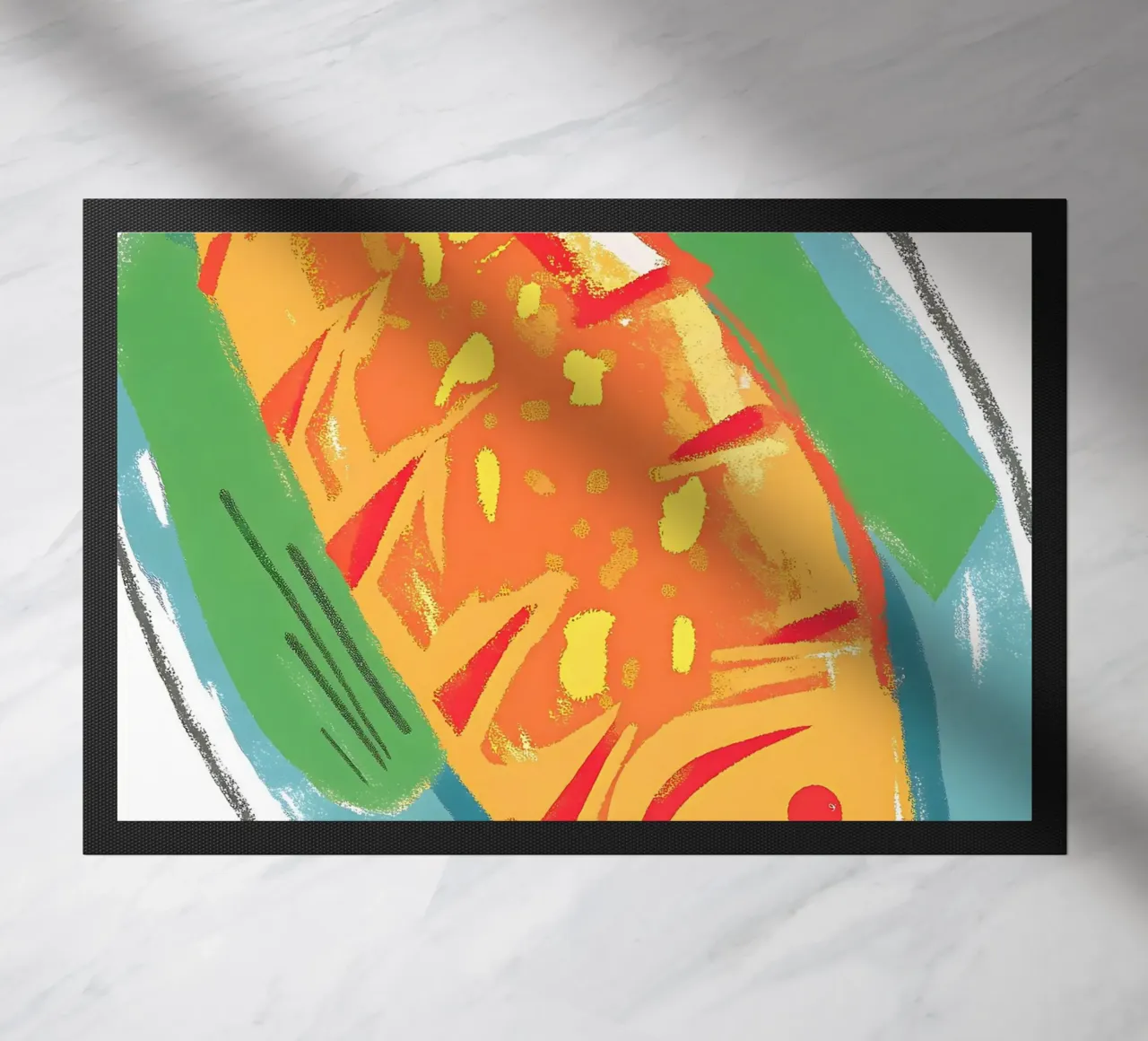 Fish Breakfast doormat by PREKETEWE