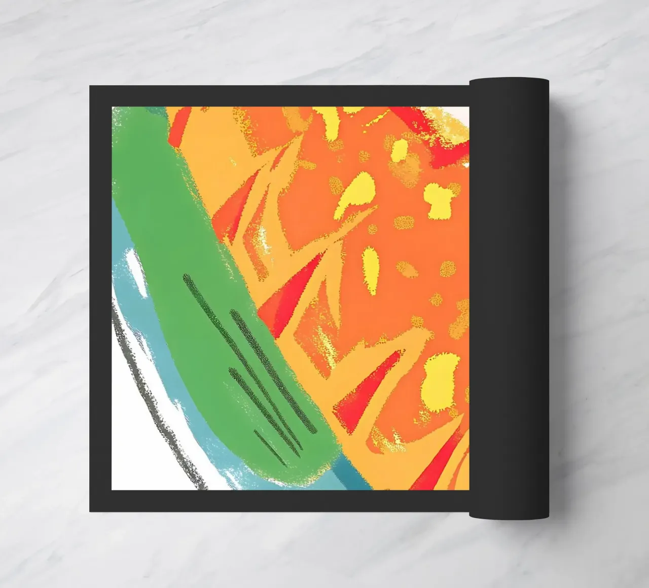 Fish Breakfast doormat by PREKETEWE