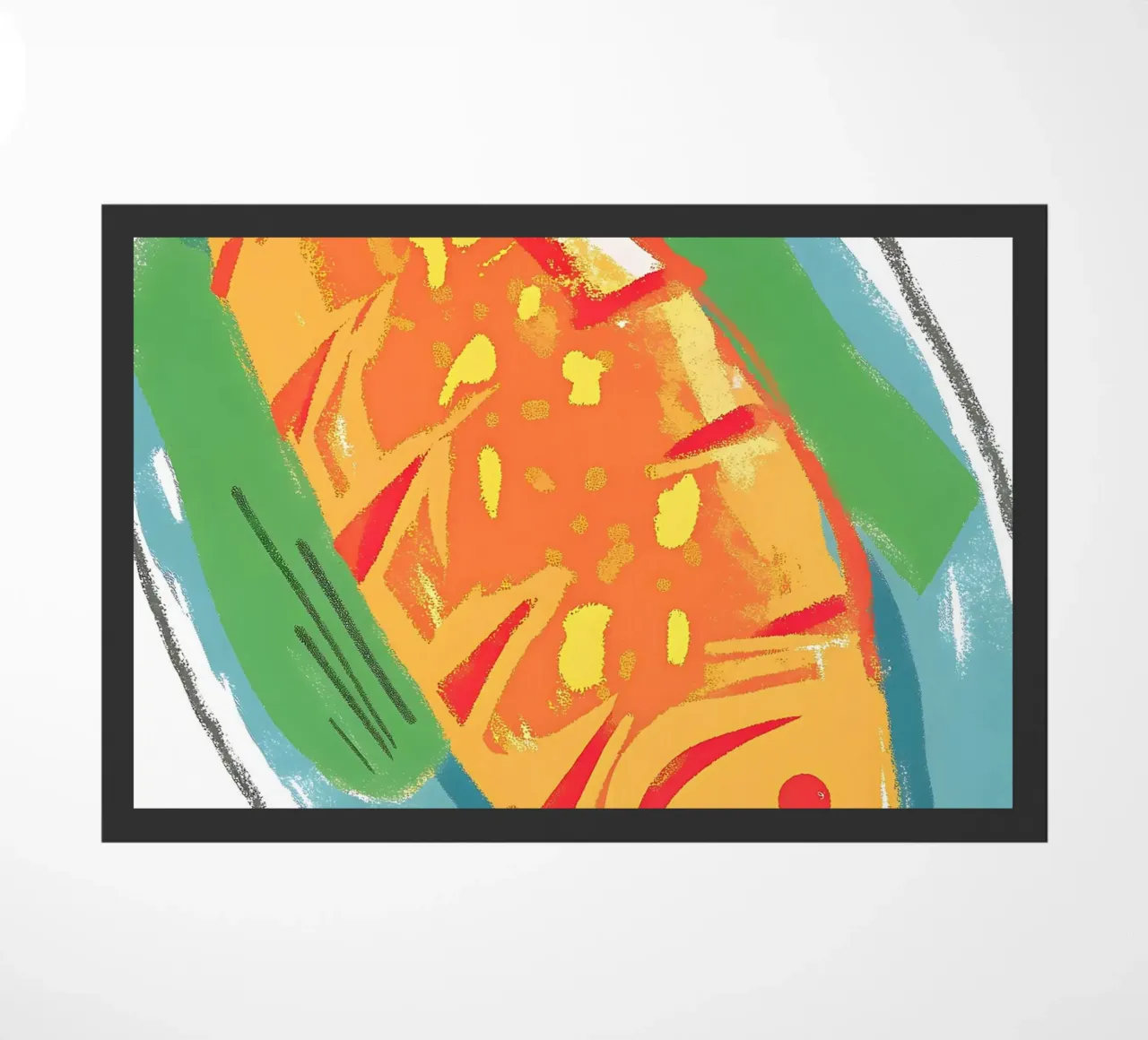 Fish Breakfast doormat by PREKETEWE