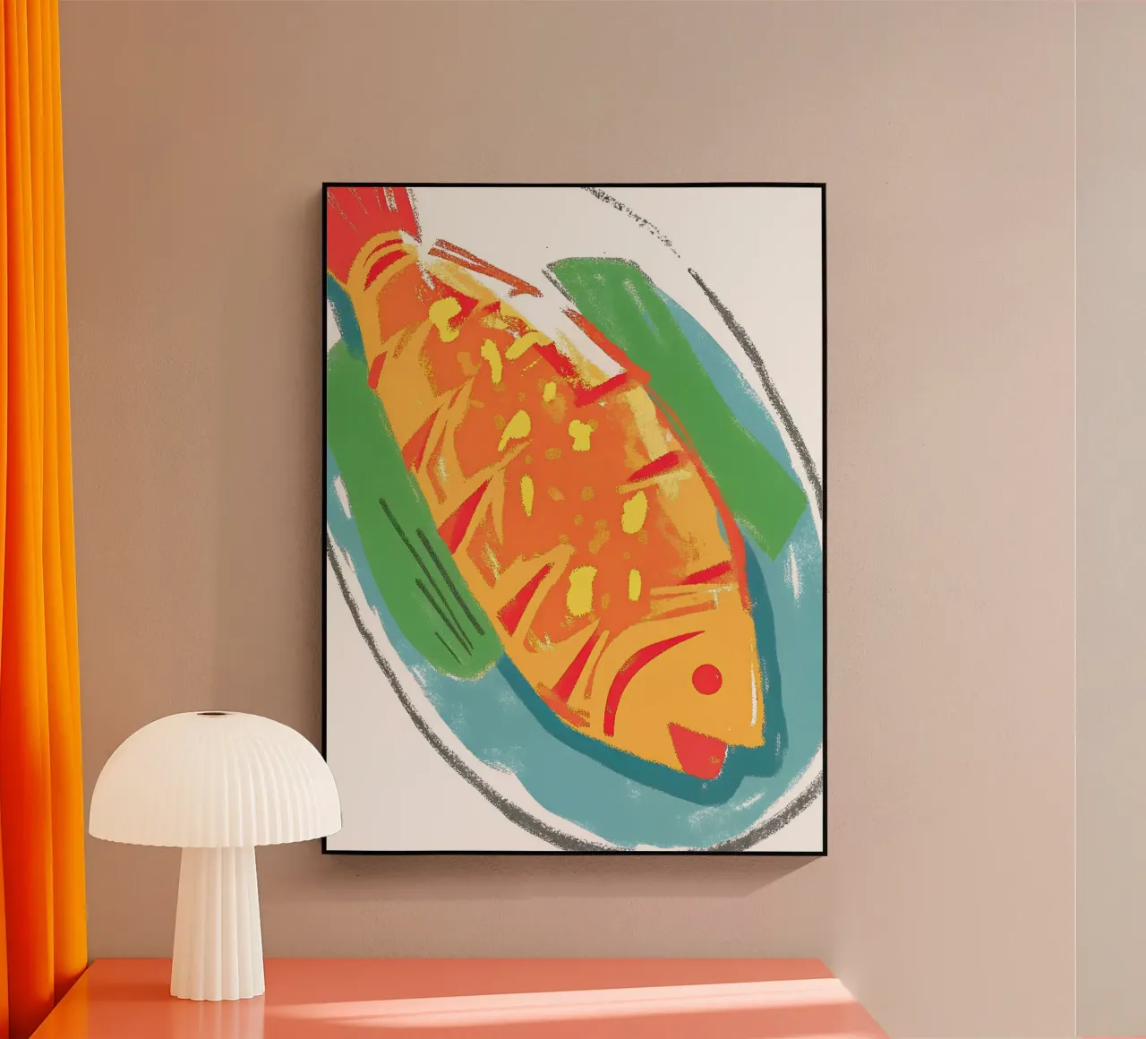 Fish Breakfast plexiglass da PREKETEWE