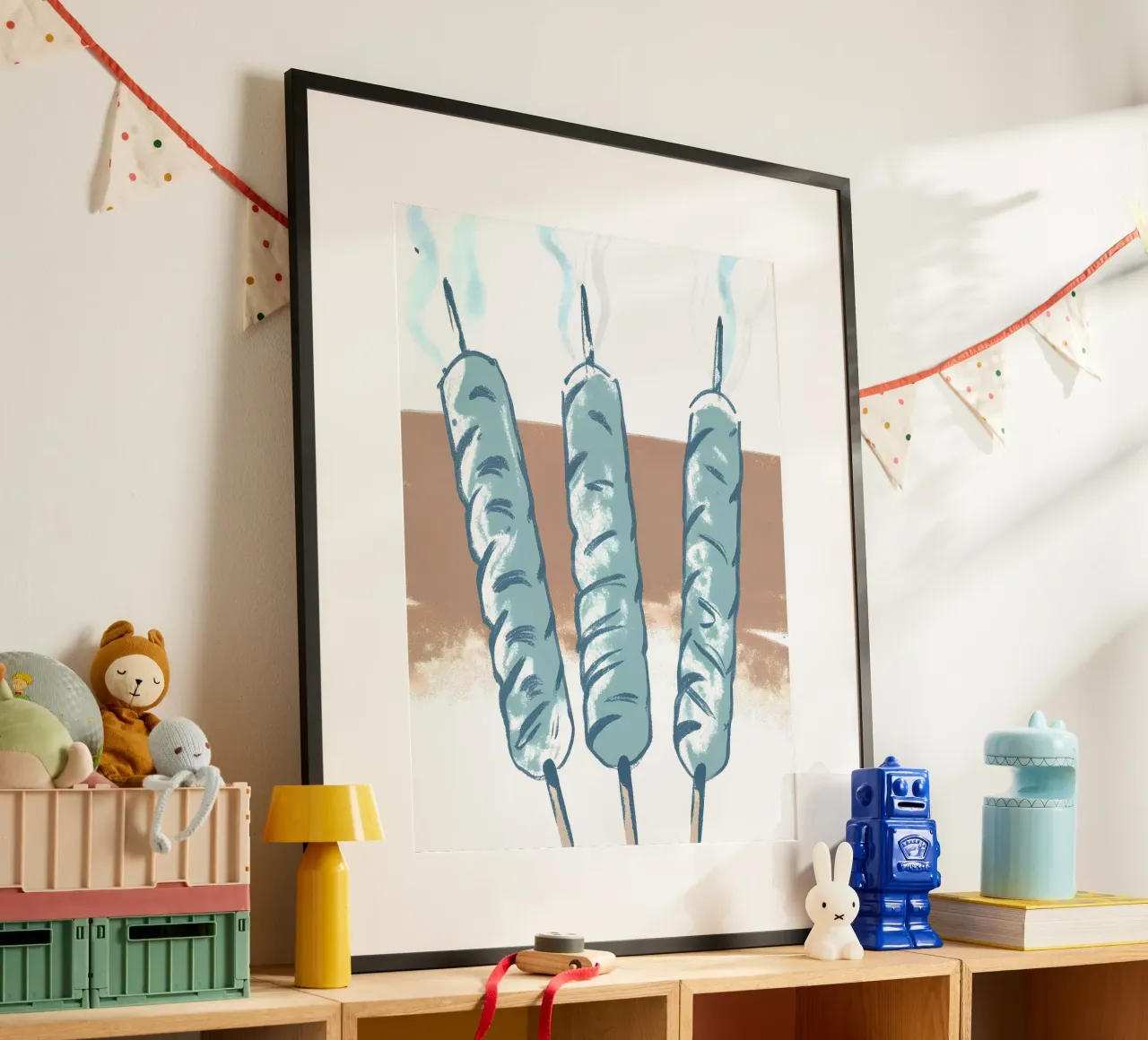 Salsicce alla griglia poster da PREKETEWE