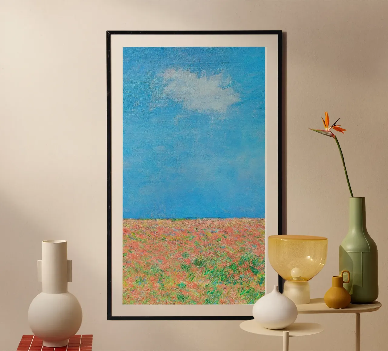 tempo soleggiato poster da belong shop