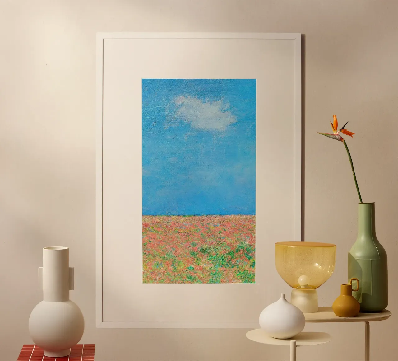 tempo soleggiato poster da belong shop