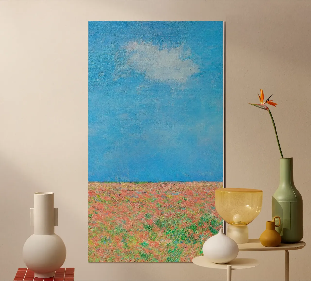 tempo soleggiato poster da belong shop