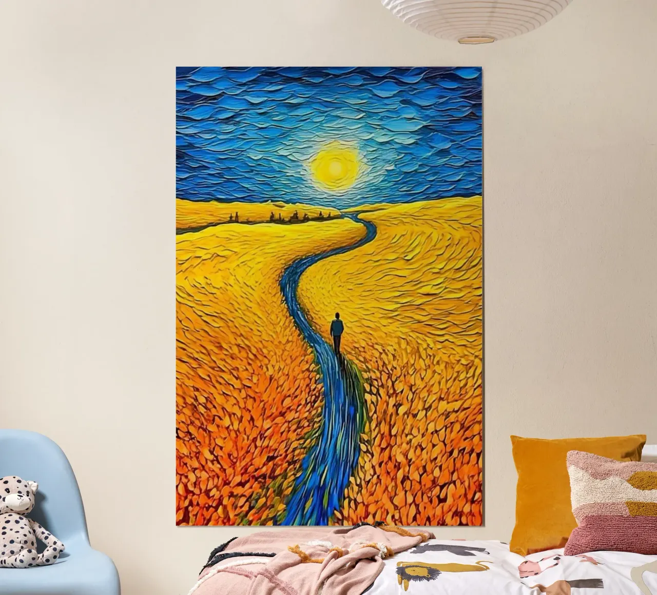 splendida vista sul tramonto poster da belong shop