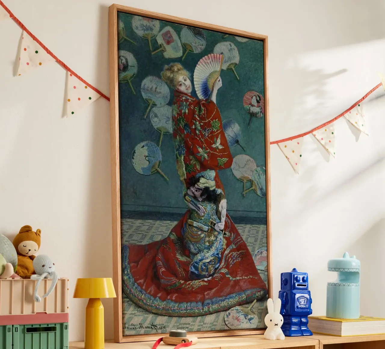 danseressen in mooie jurken canvas met Baklijst van belong shop