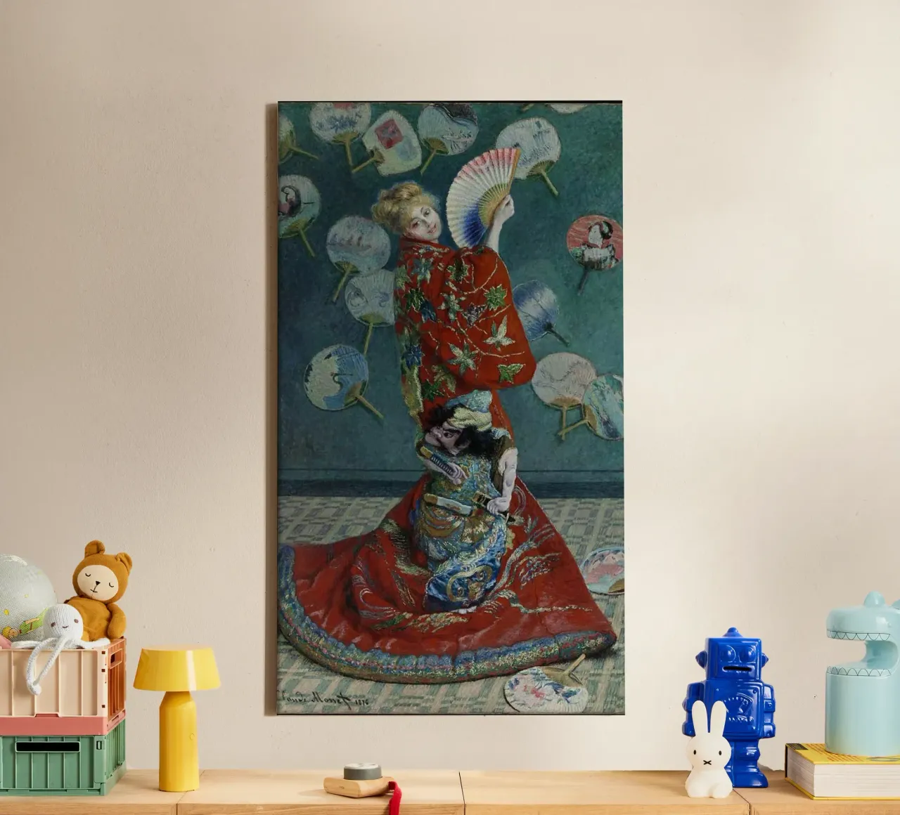 danseressen in mooie jurken canvas met Baklijst van belong shop