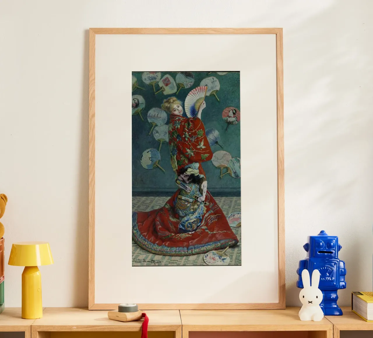 ballerine in abiti eleganti poster con telaio in legno da belong shop