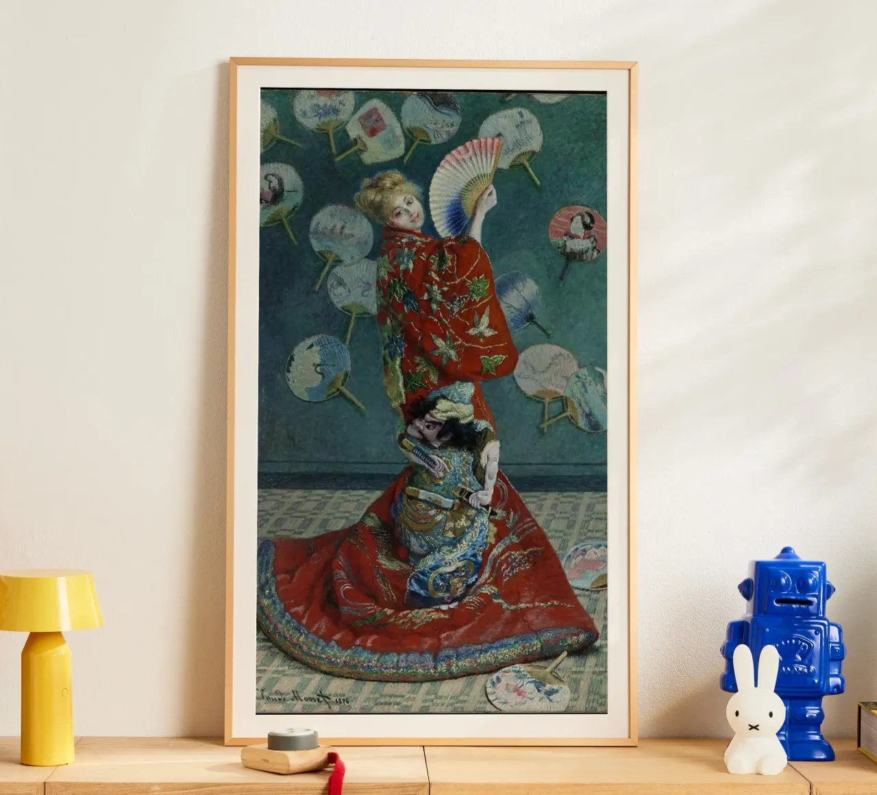 ballerine in abiti eleganti poster con telaio in legno da belong shop